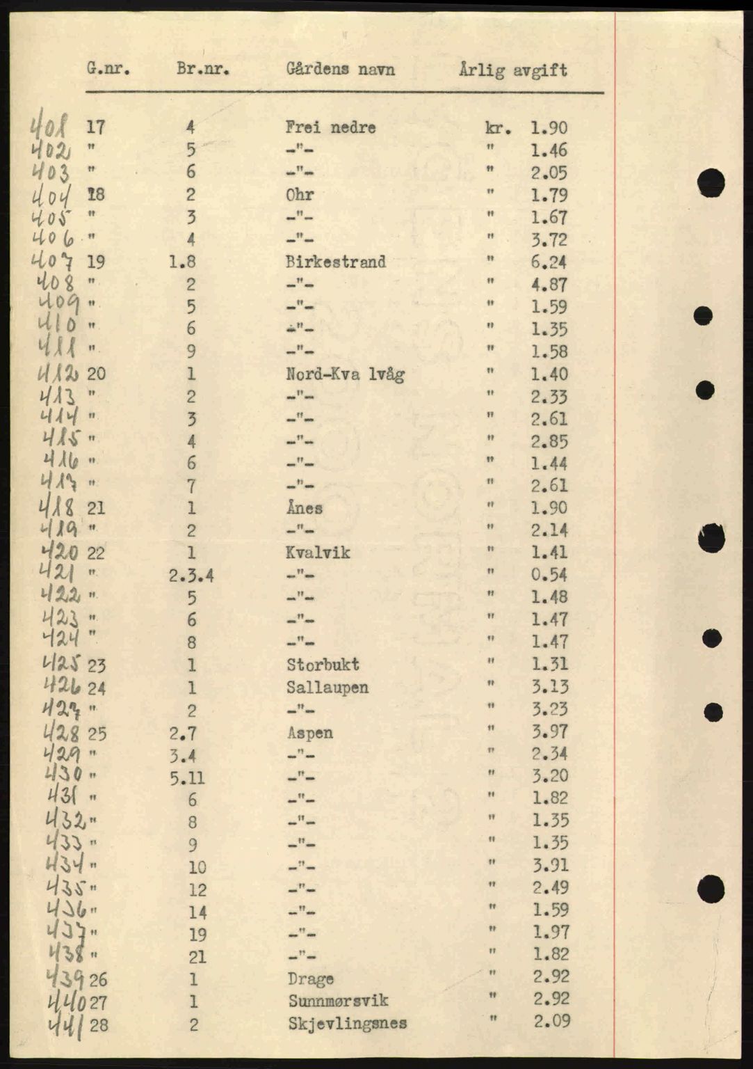 Nordmøre sorenskriveri, AV/SAT-A-4132/1/2/2Ca: Mortgage book no. B88, 1941-1942, Diary no: : 367/1942