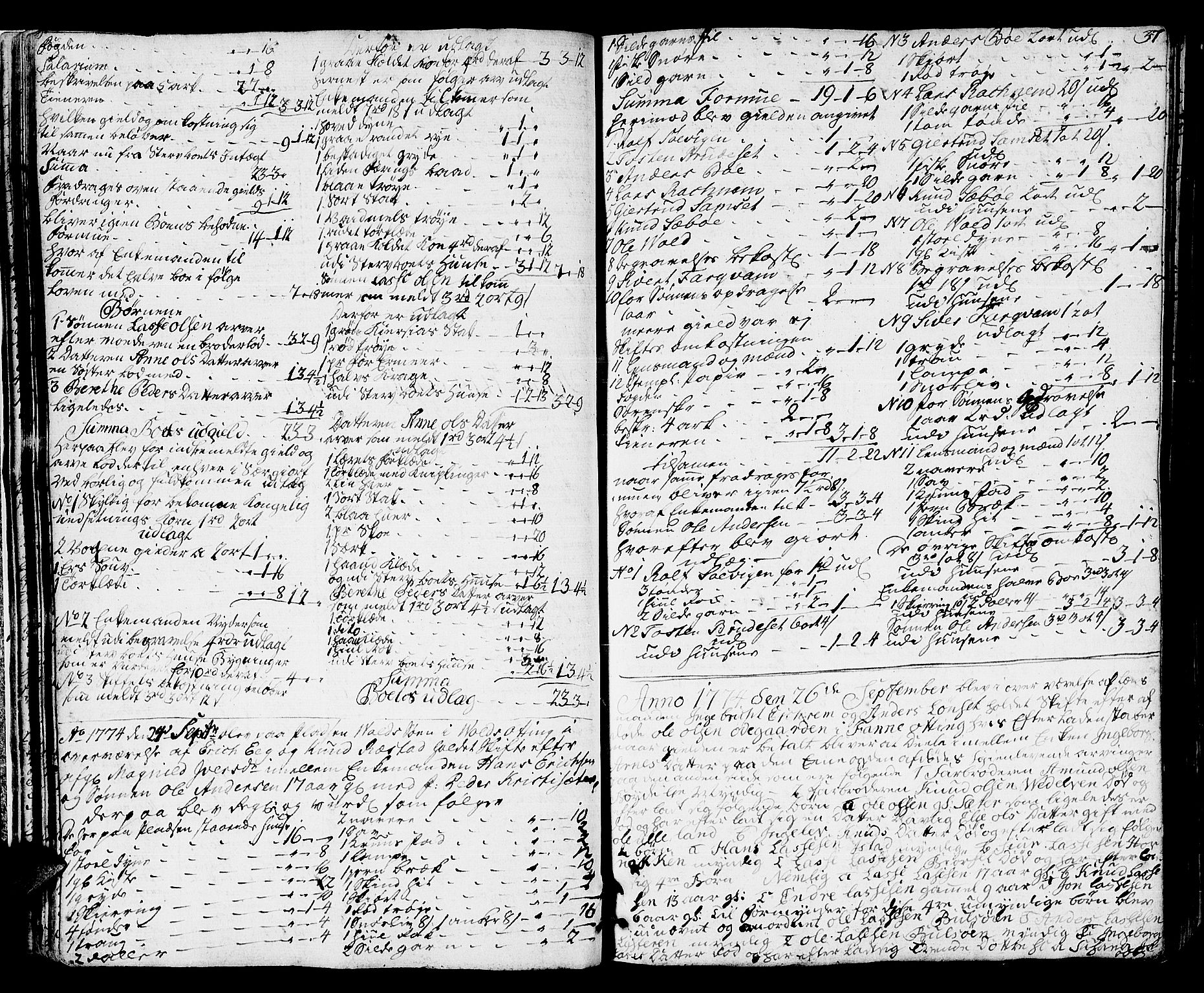 Romsdal sorenskriveri, SAT/A-4149/1/3/3A/L0010: Skifteprotokoll, 1774-1782, p. 36b-37a