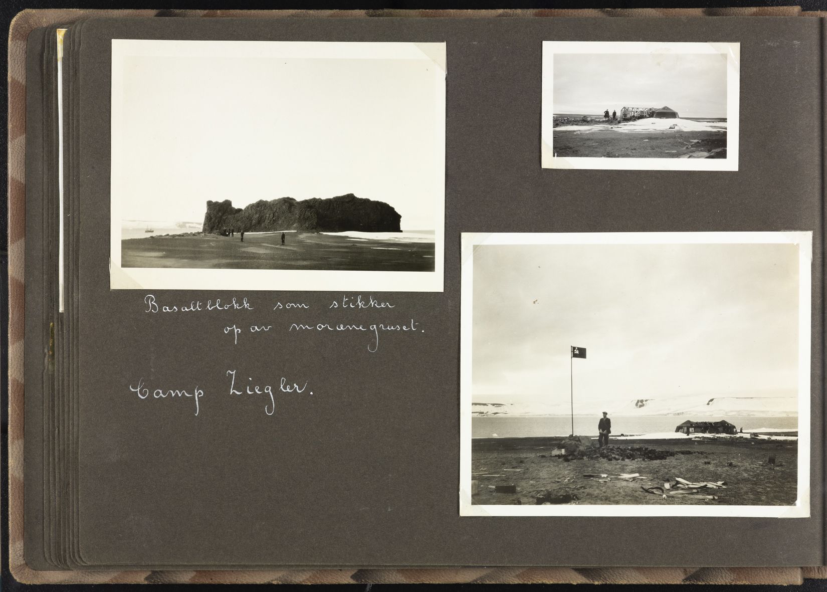 Sørensen, Adolf, AAKS/PA-2238/U/L0002: Fotoalbum fra Bratvaag-ekspedisjonen, 1930, p. 17