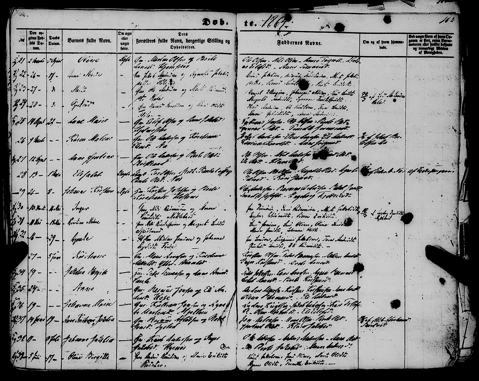 Gloppen sokneprestembete, AV/SAB-A-80101/H/Haa/Haaa/L0009: Parish register (official) no. A 9, 1855-1870, p. 102