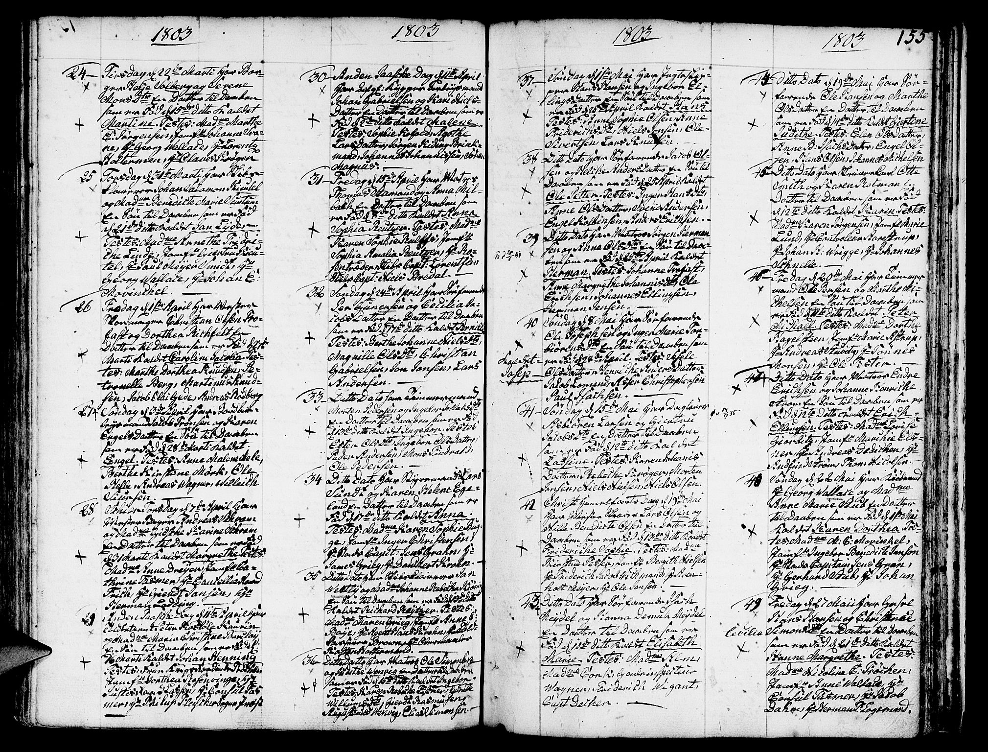 Nykirken Sokneprestembete, AV/SAB-A-77101/H/Haa/L0005: Parish register (official) no. A 5, 1775-1808, p. 155