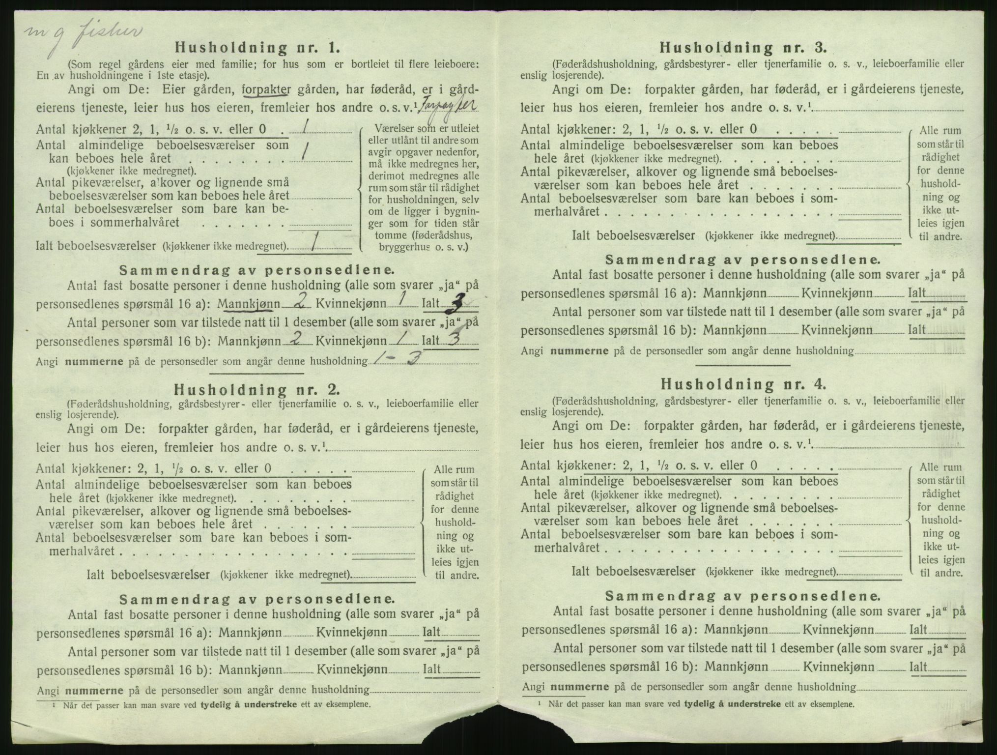 SAST, 1920 census for Tysvær, 1920, p. 45