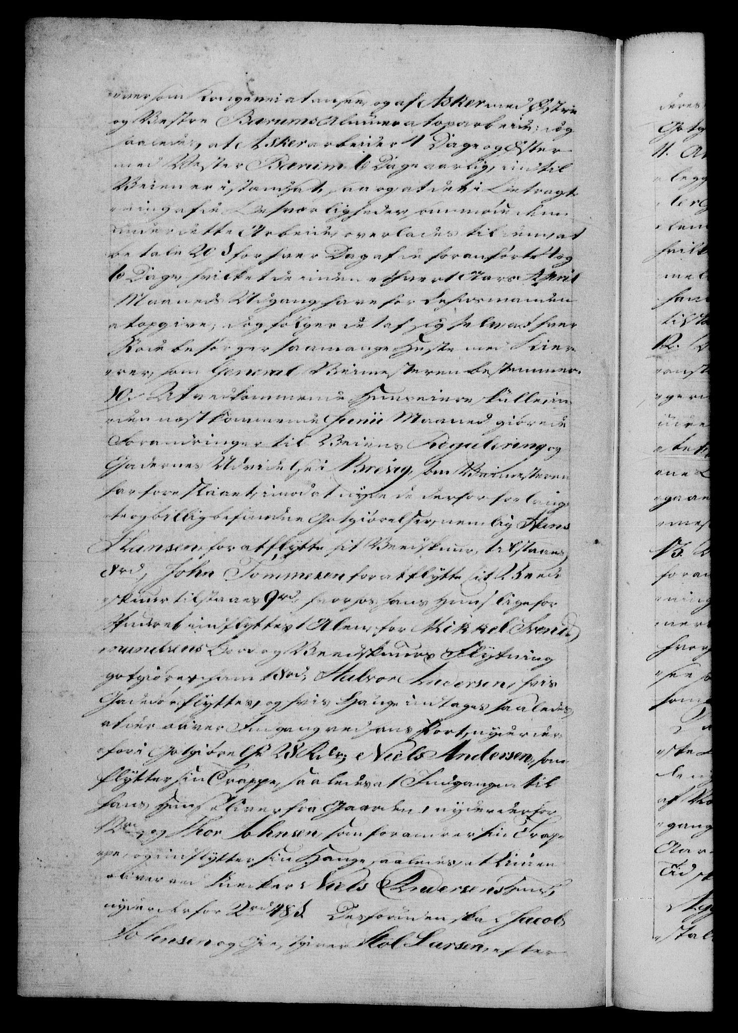 Danske Kanselli 1572-1799, AV/RA-EA-3023/F/Fc/Fca/Fcab/L0046: Norske tegnelser, 1797-1799, p. 540b