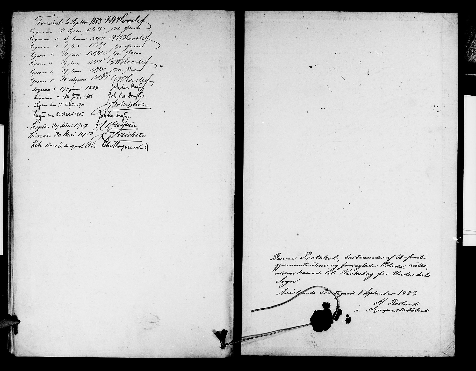 Aurland sokneprestembete, SAB/A-99937/H/Hb/Hbd/L0002: Parish register (copy) no. D 2, 1883-1920