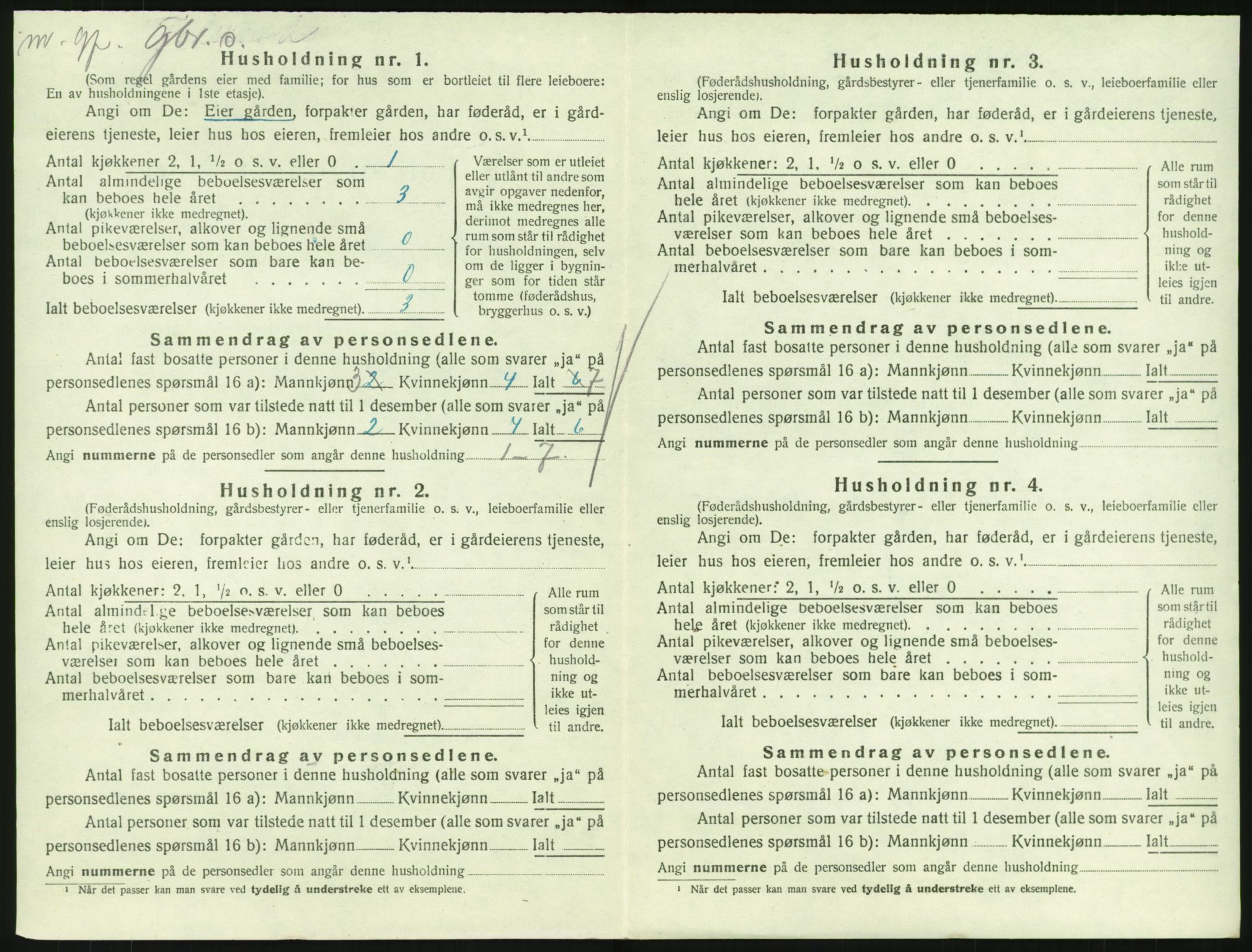 SAKO, 1920 census for Hedrum, 1920, p. 1212