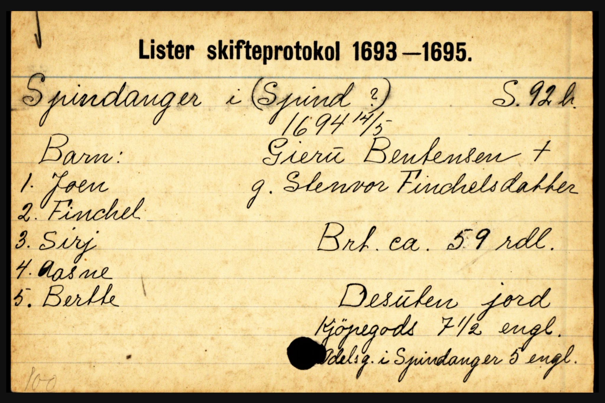 Lister sorenskriveri, AV/SAK-1221-0003/H, p. 35483