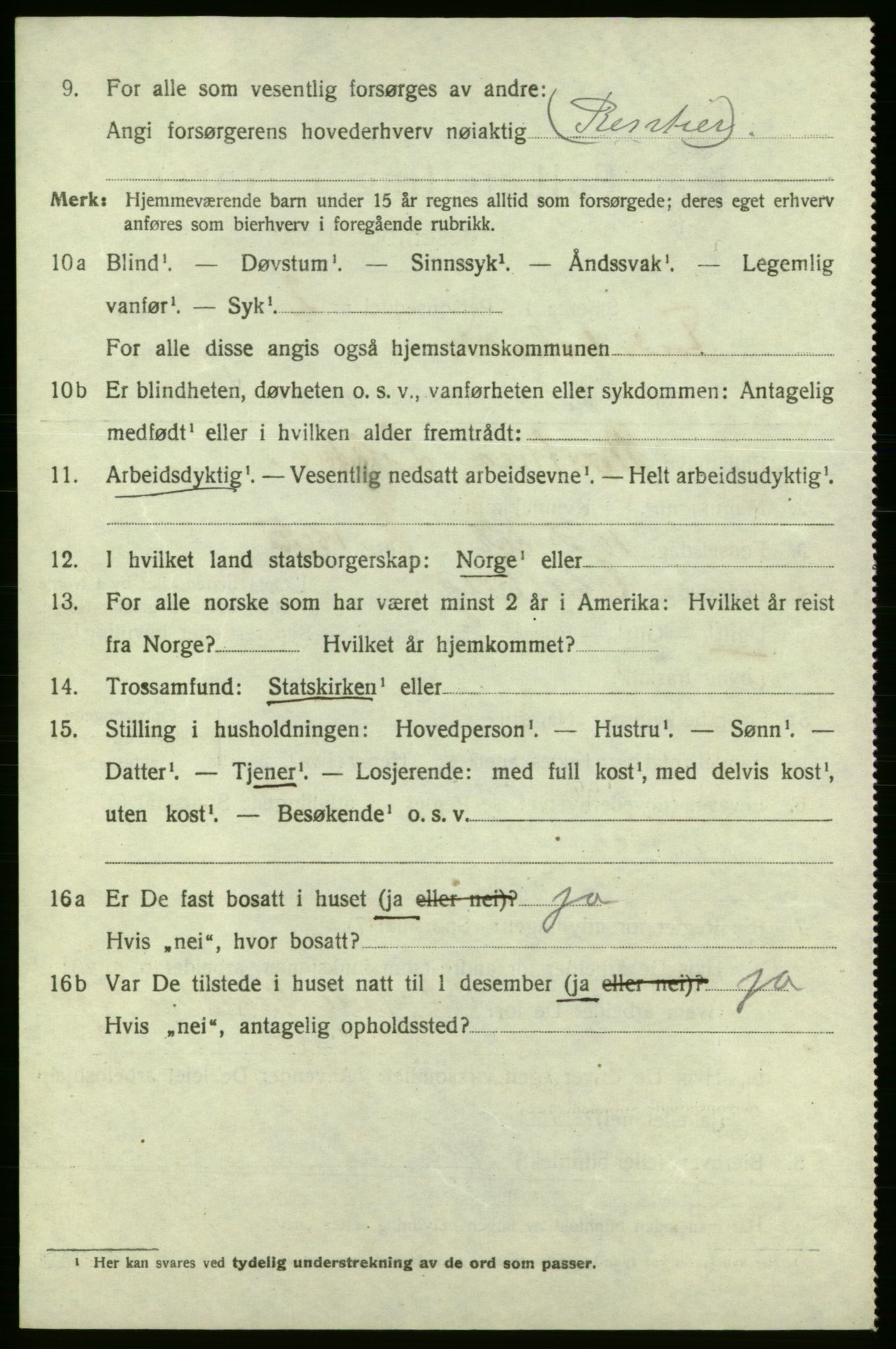 SAO, 1920 census for Fredrikshald, 1920, p. 11756