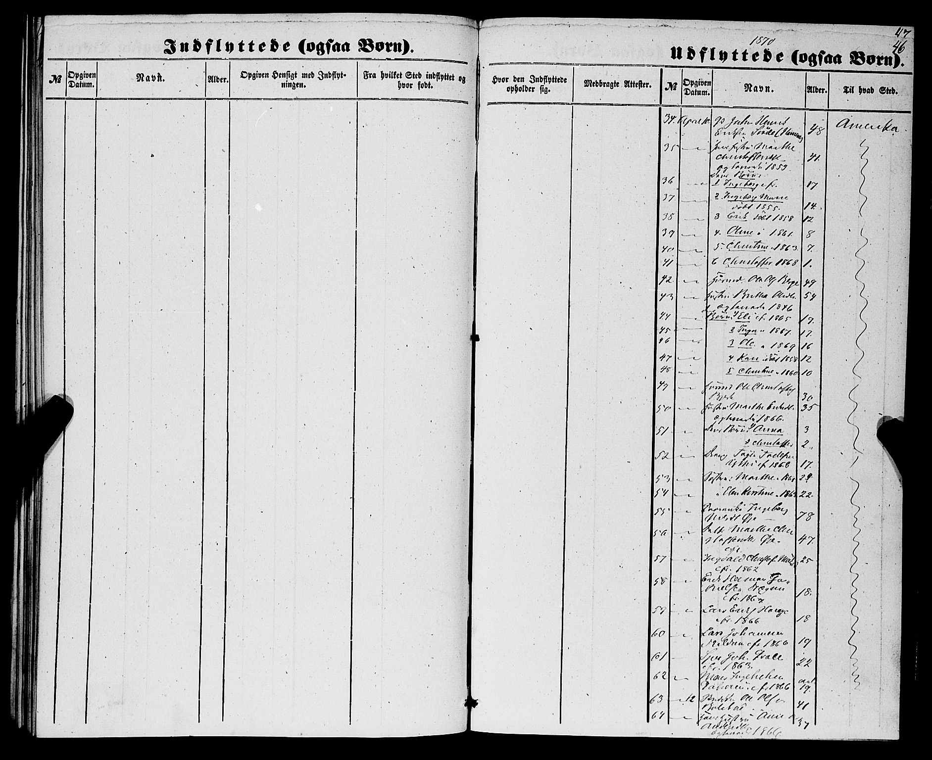 Luster sokneprestembete, SAB/A-81101/H/Haa/Haaa/L0009: Parish register (official) no. A 9, 1856-1871, p. 46