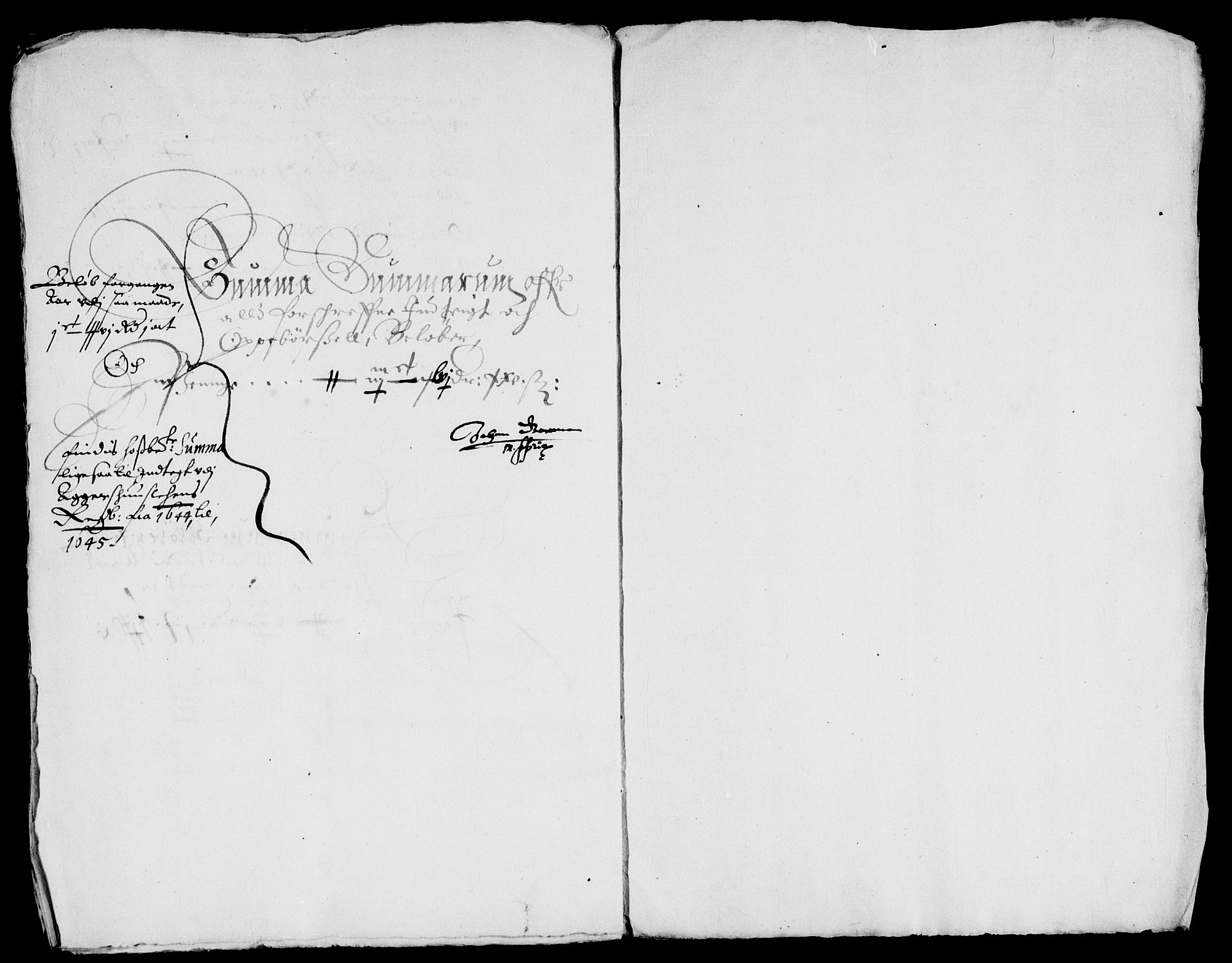 Rentekammeret inntil 1814, Reviderte regnskaper, Lensregnskaper, AV/RA-EA-5023/R/Rb/Rba/L0180: Akershus len, 1644-1645