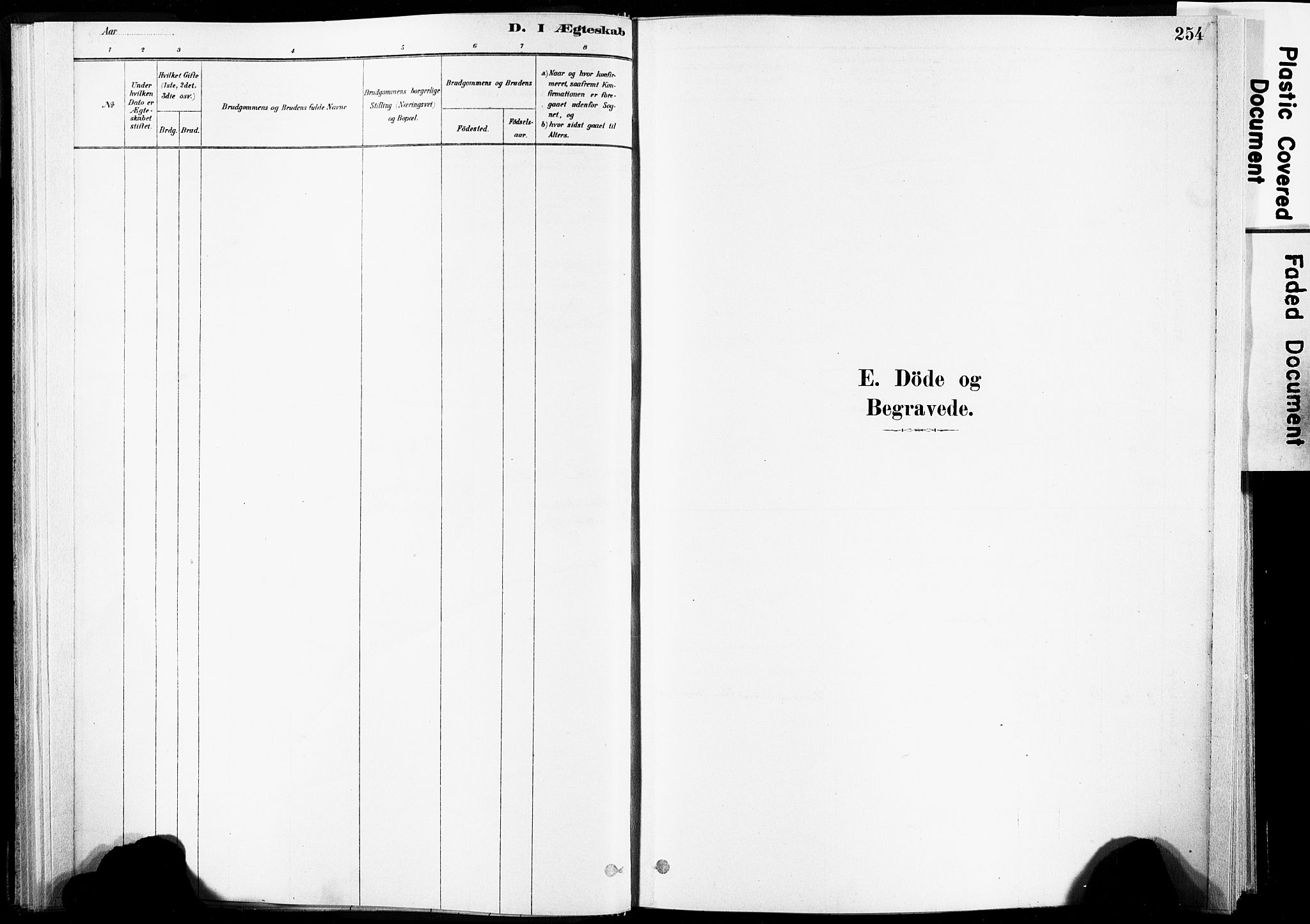 Ministerialprotokoller, klokkerbøker og fødselsregistre - Nordland, SAT/A-1459/835/L0526: Parish register (official) no. 835A03II, 1881-1910, p. 254