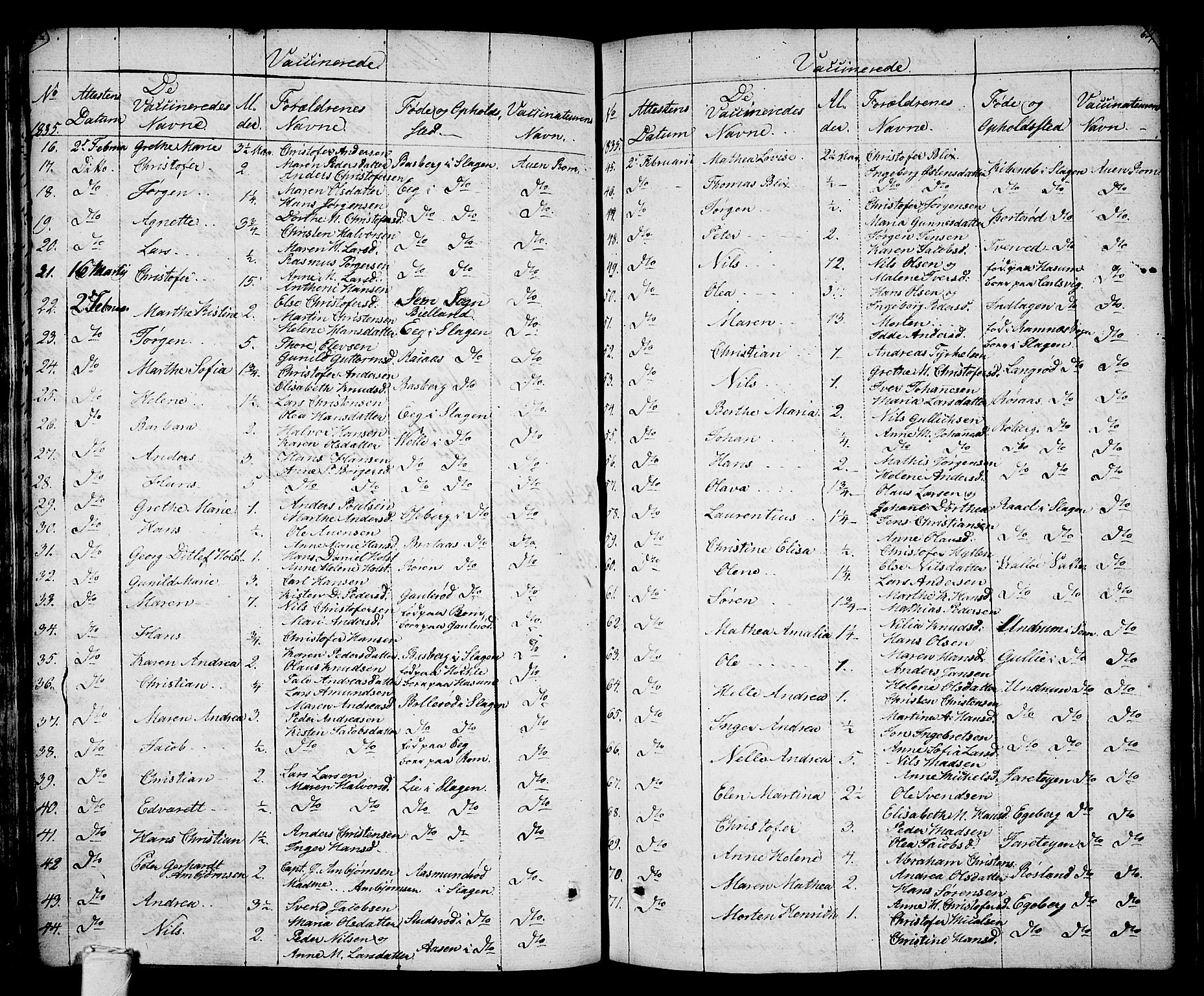 Sem kirkebøker, SAKO/A-5/F/Fa/L0005: Parish register (official) no. I 5, 1825-1842, p. 658-659