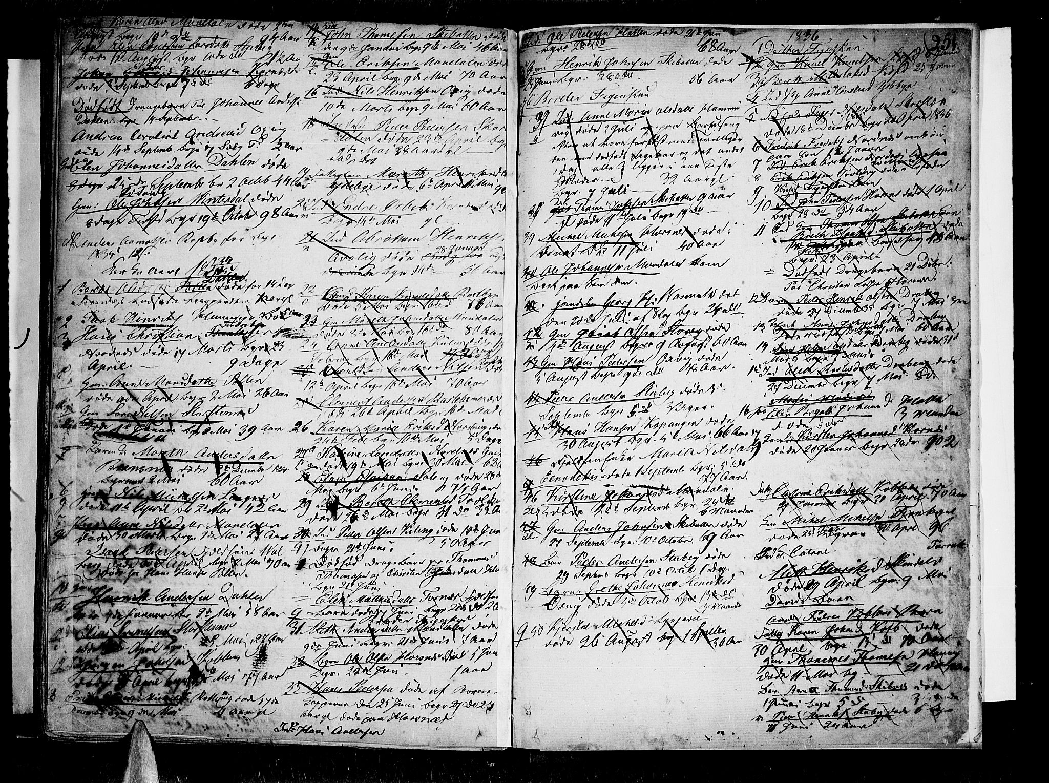Lyngen sokneprestembete, AV/SATØ-S-1289/H/He/Hea/L0002kirke: Parish register (official) no. 2, 1785-1840, p. 251