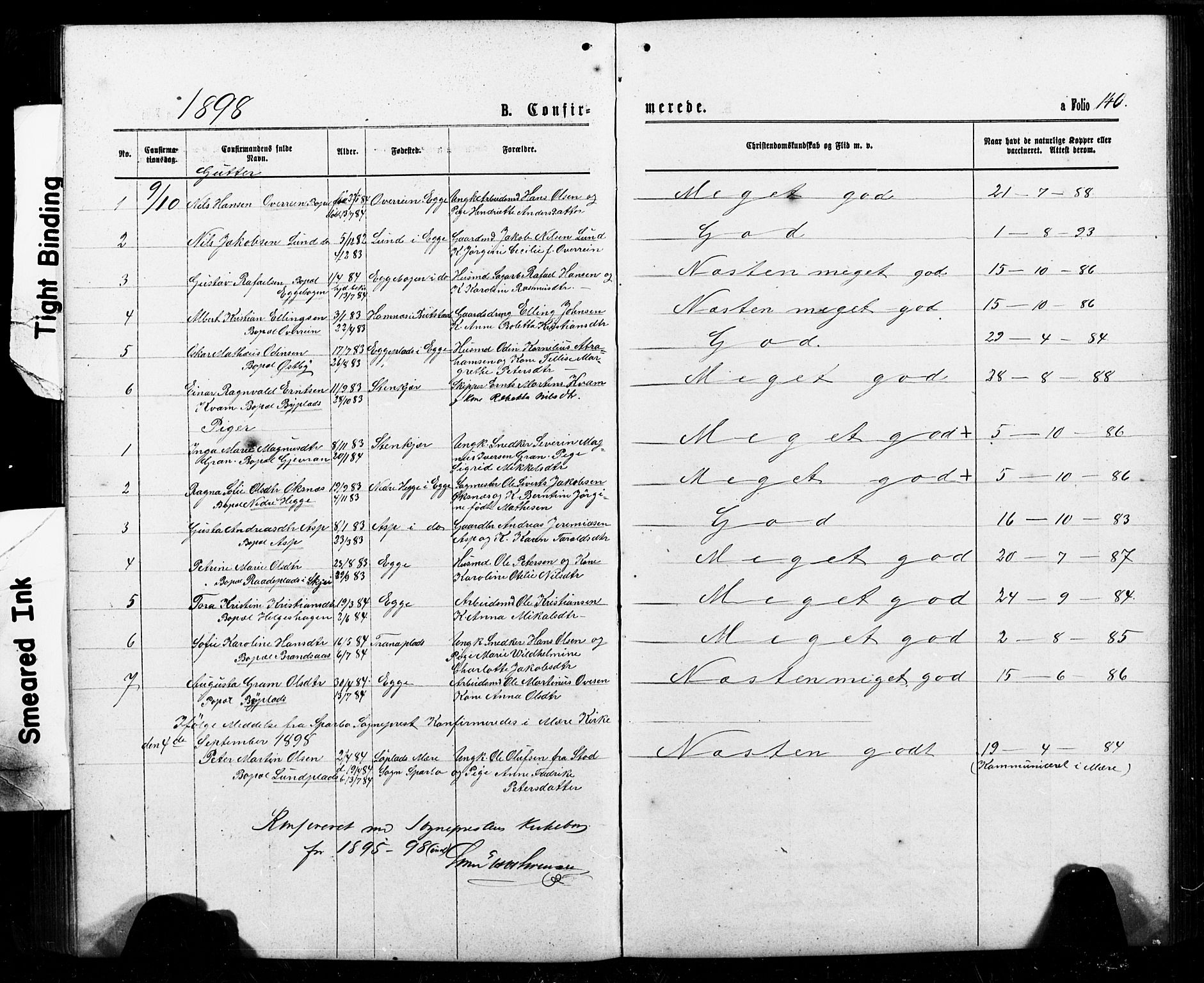 Ministerialprotokoller, klokkerbøker og fødselsregistre - Nord-Trøndelag, SAT/A-1458/740/L0380: Parish register (copy) no. 740C01, 1868-1902, p. 140