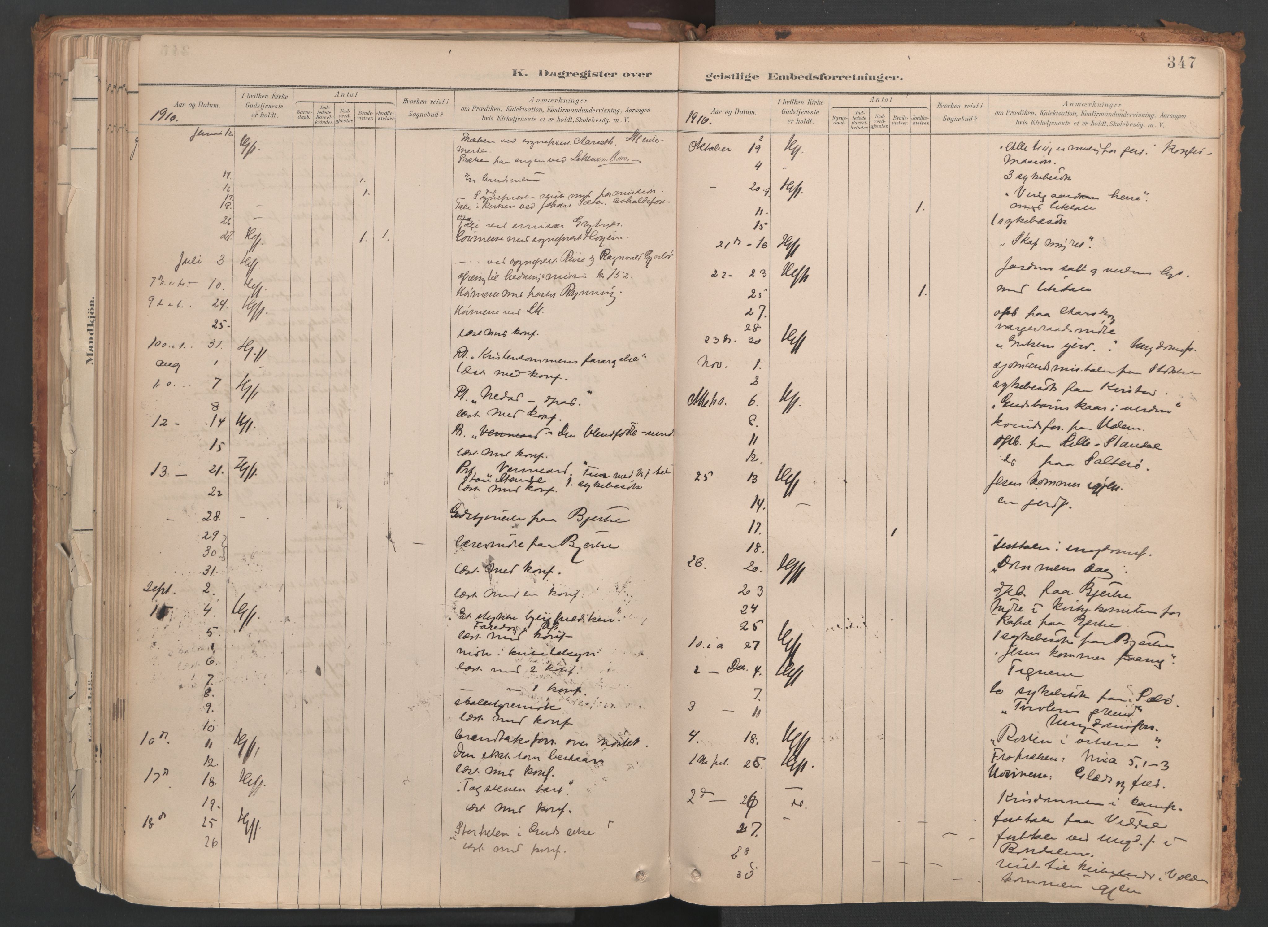 Ministerialprotokoller, klokkerbøker og fødselsregistre - Møre og Romsdal, SAT/A-1454/515/L0211: Parish register (official) no. 515A07, 1886-1910, p. 347