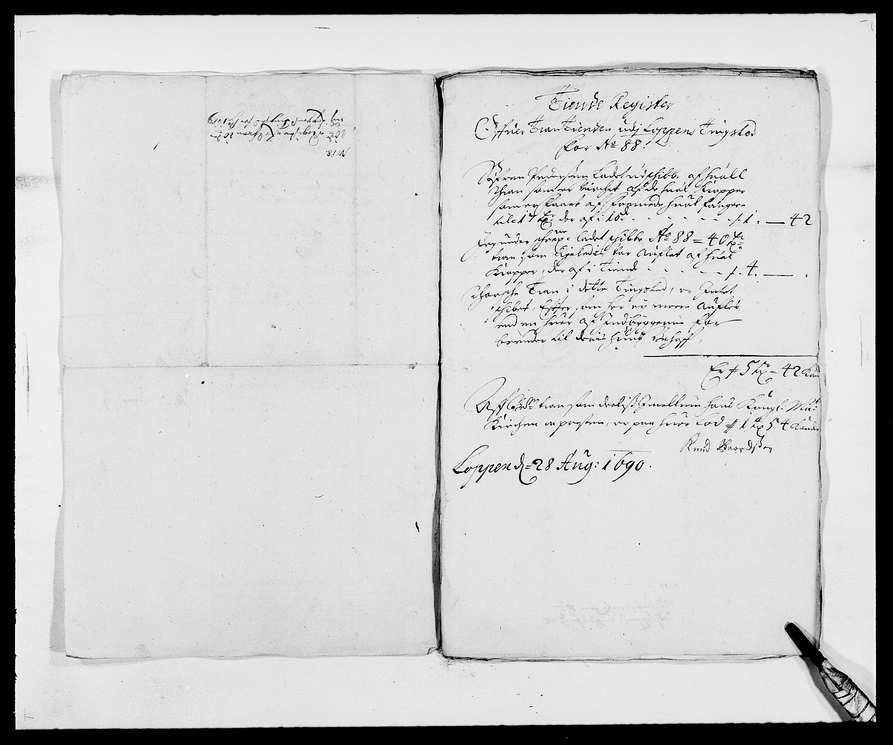 Rentekammeret inntil 1814, Reviderte regnskaper, Fogderegnskap, RA/EA-4092/R69/L4850: Fogderegnskap Finnmark/Vardøhus, 1680-1690, p. 234
