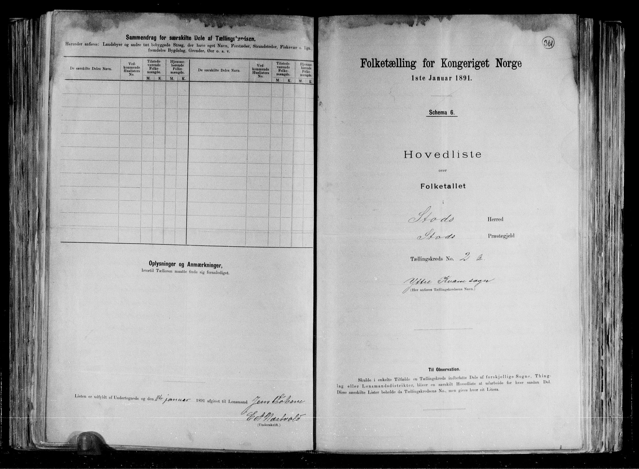 RA, 1891 census for 1734 Stod, 1891, p. 10