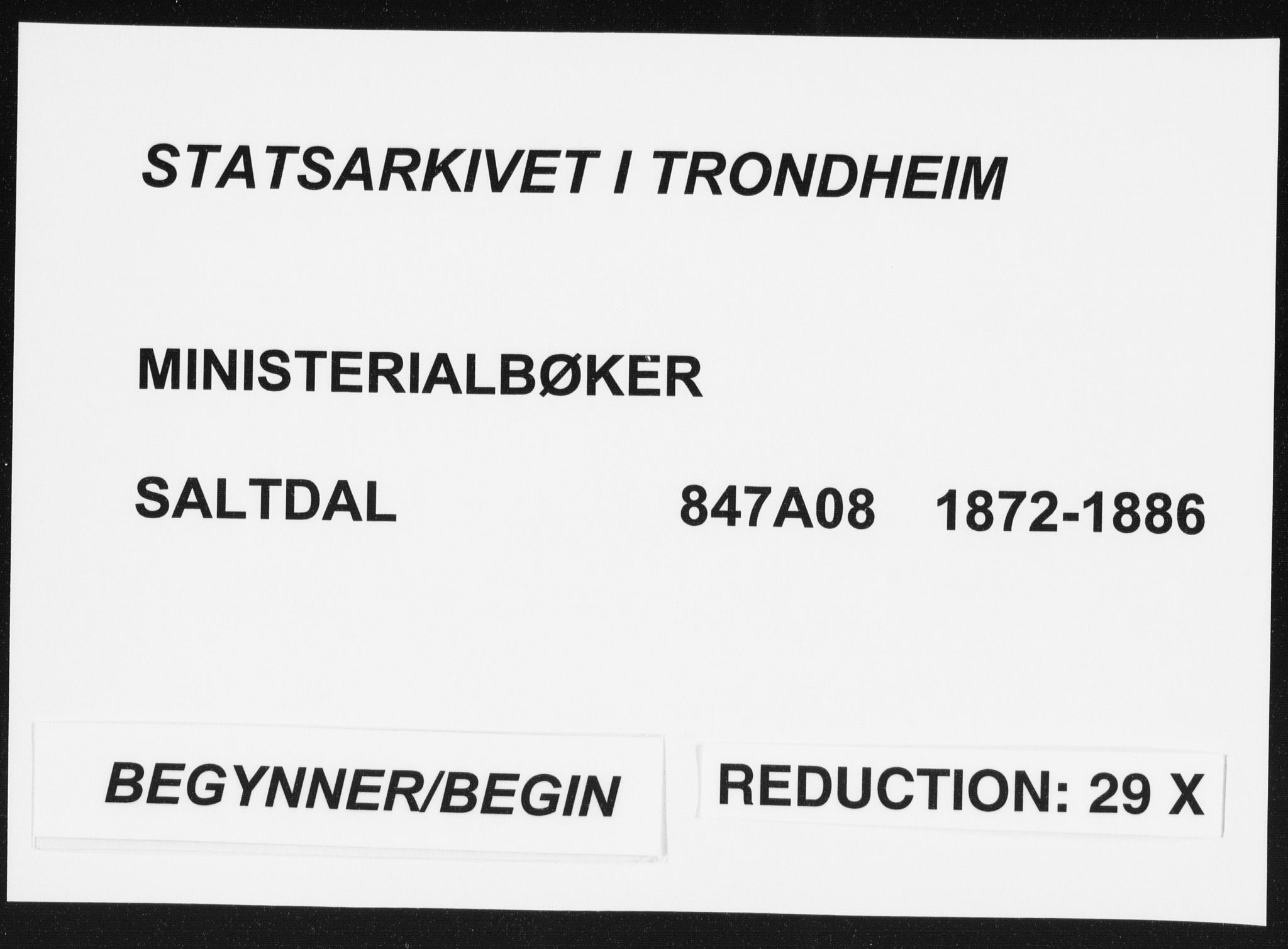 Ministerialprotokoller, klokkerbøker og fødselsregistre - Nordland, AV/SAT-A-1459/847/L0668: Parish register (official) no. 847A08, 1872-1886