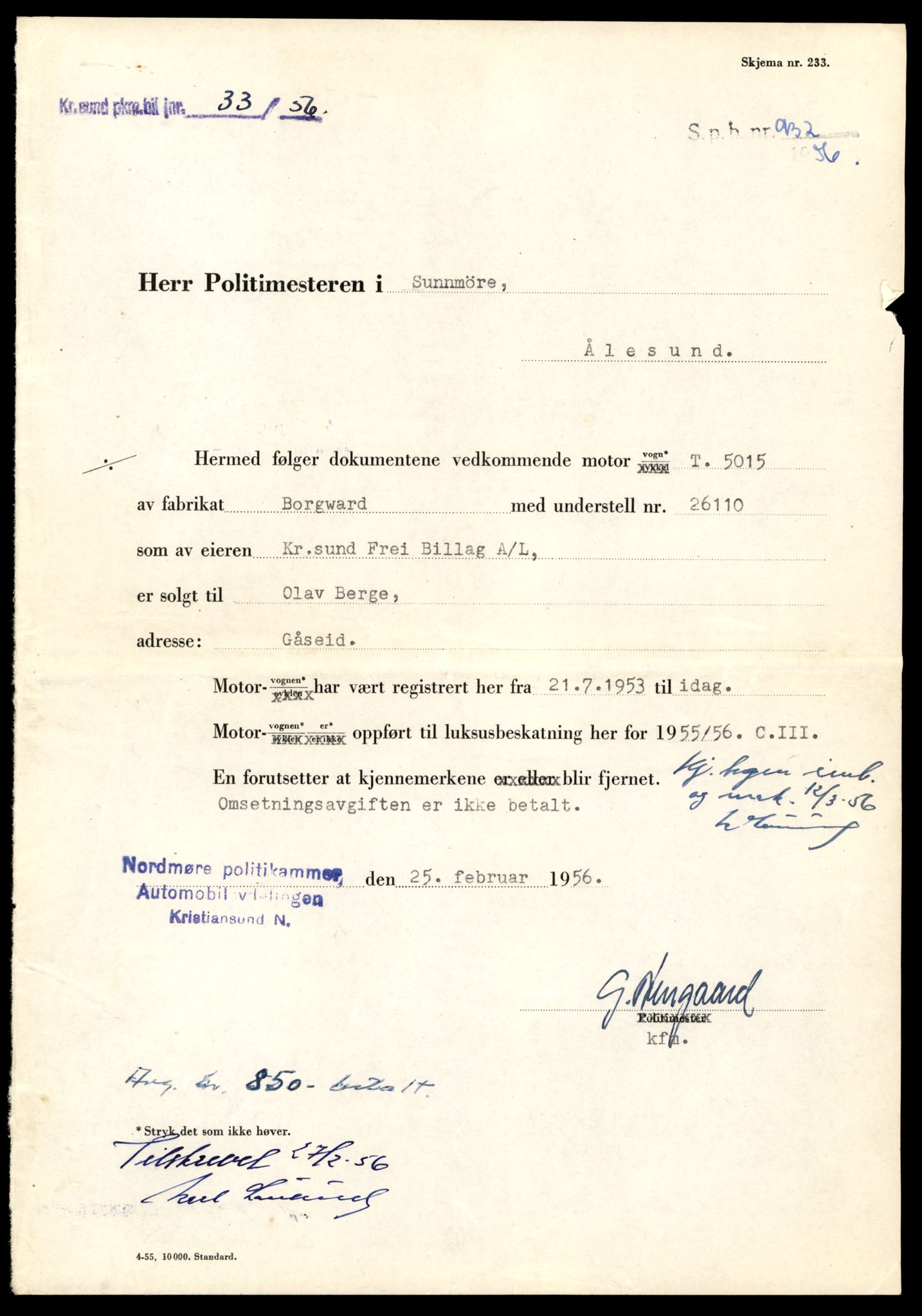 Møre og Romsdal vegkontor - Ålesund trafikkstasjon, AV/SAT-A-4099/F/Fe/L0049: Registreringskort for kjøretøy T 14864 - T 18613, 1927-1998, p. 3021