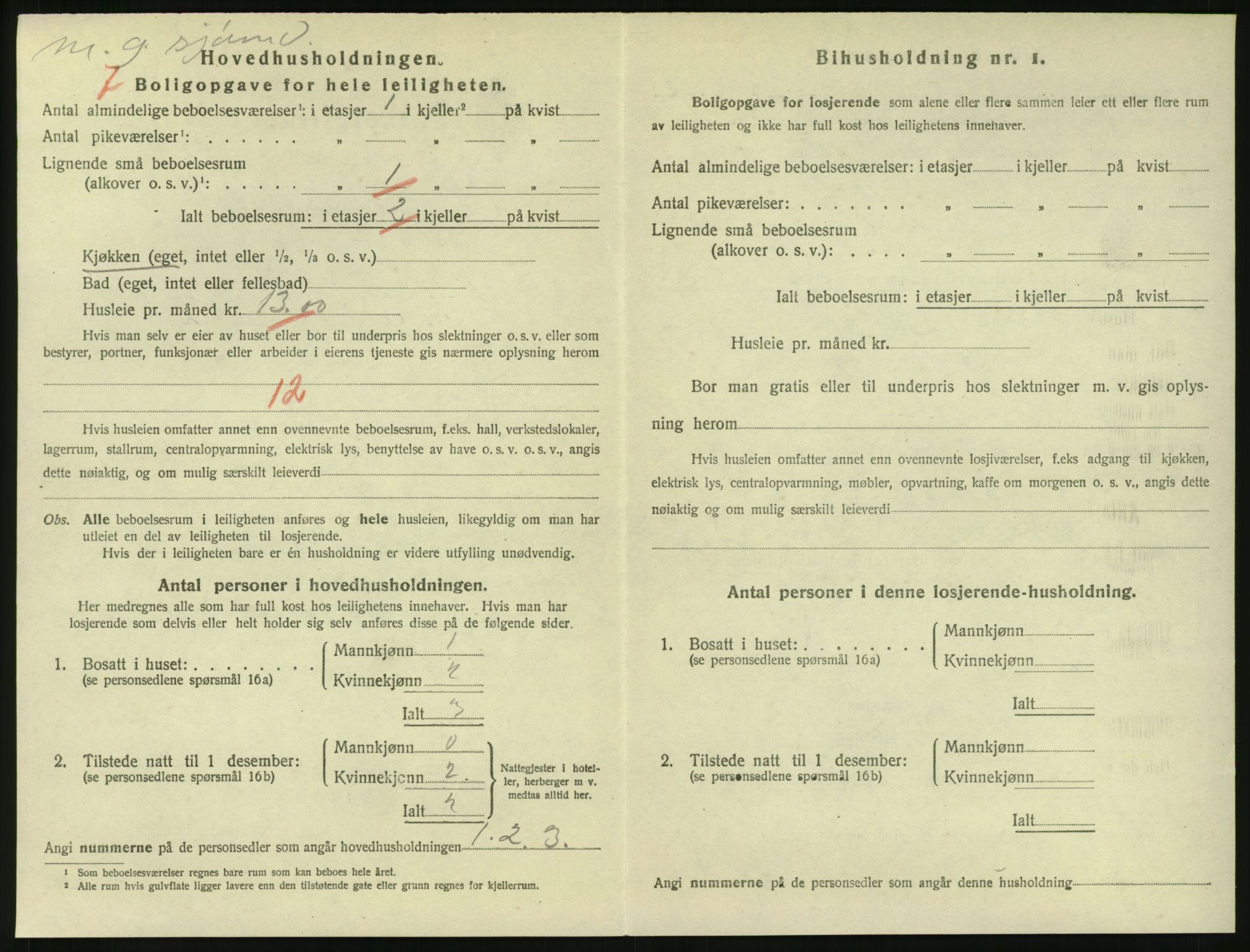 SAKO, 1920 census for Larvik, 1920, p. 3287