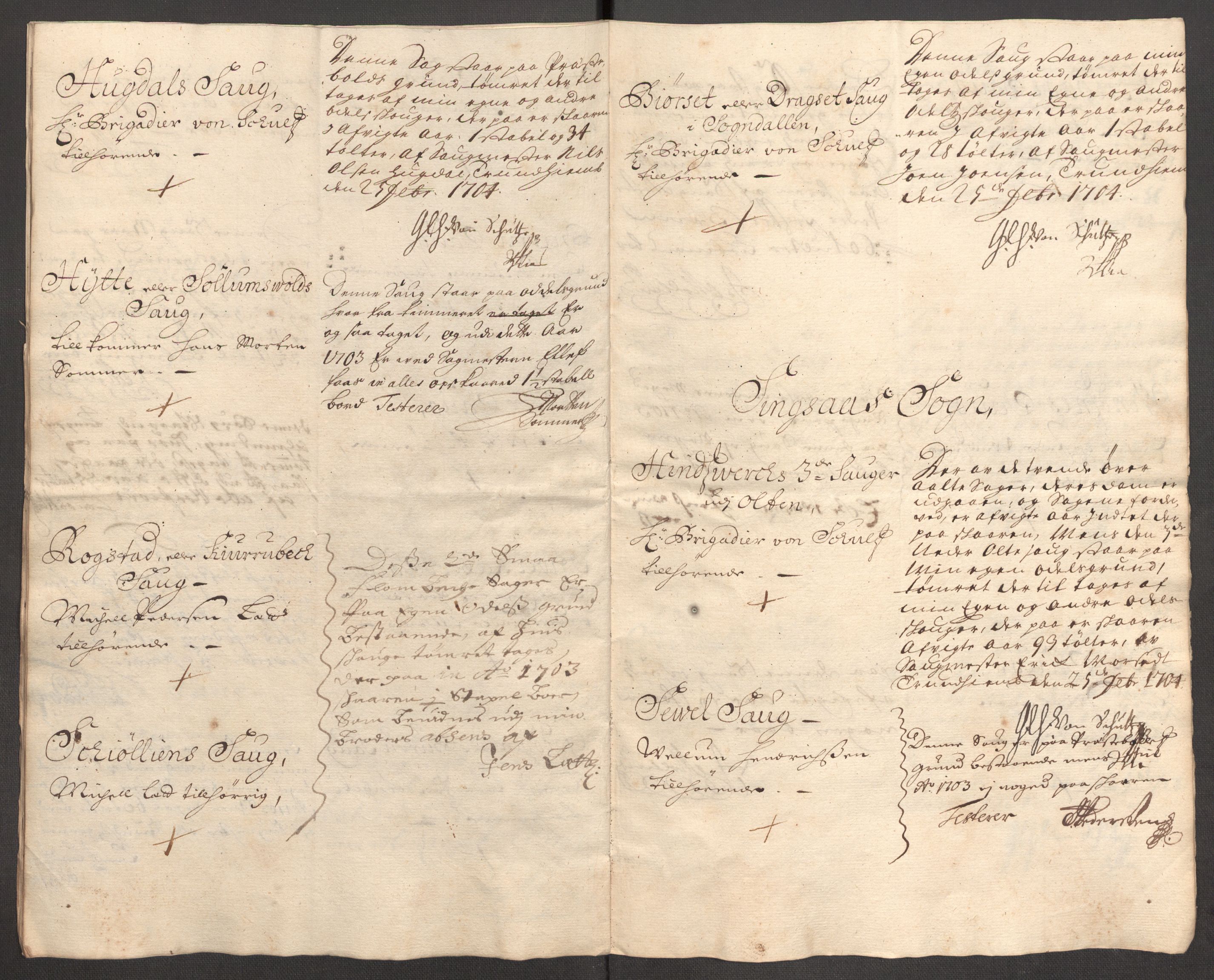 Rentekammeret inntil 1814, Reviderte regnskaper, Fogderegnskap, AV/RA-EA-4092/R60/L3953: Fogderegnskap Orkdal og Gauldal, 1703, p. 303