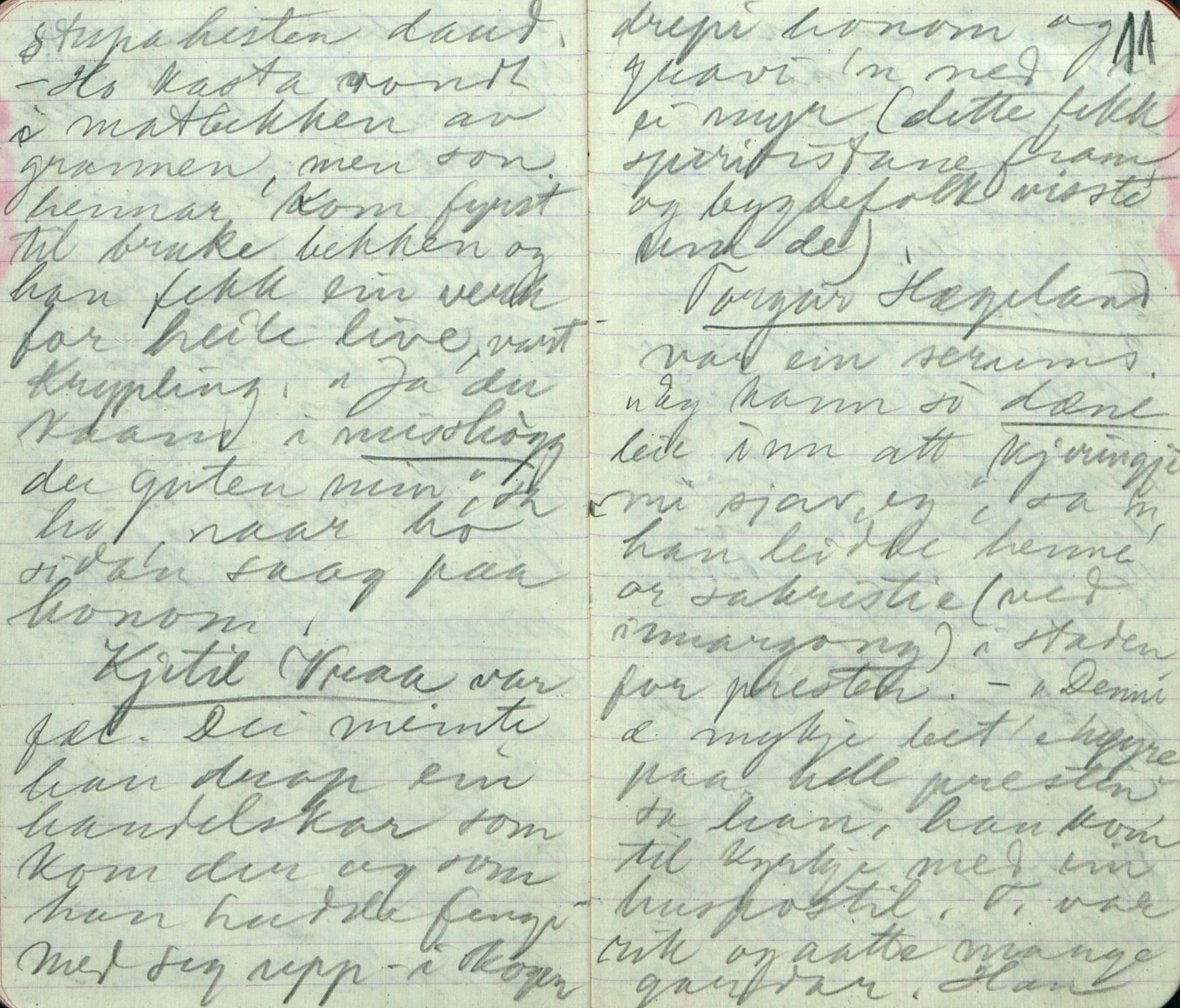 Rikard Berge, TEMU/TGM-A-1003/F/L0008/0015: 300-340 / 314 Oppskrifter frå Vraadal. R. Berge, 1914, p. 10-11