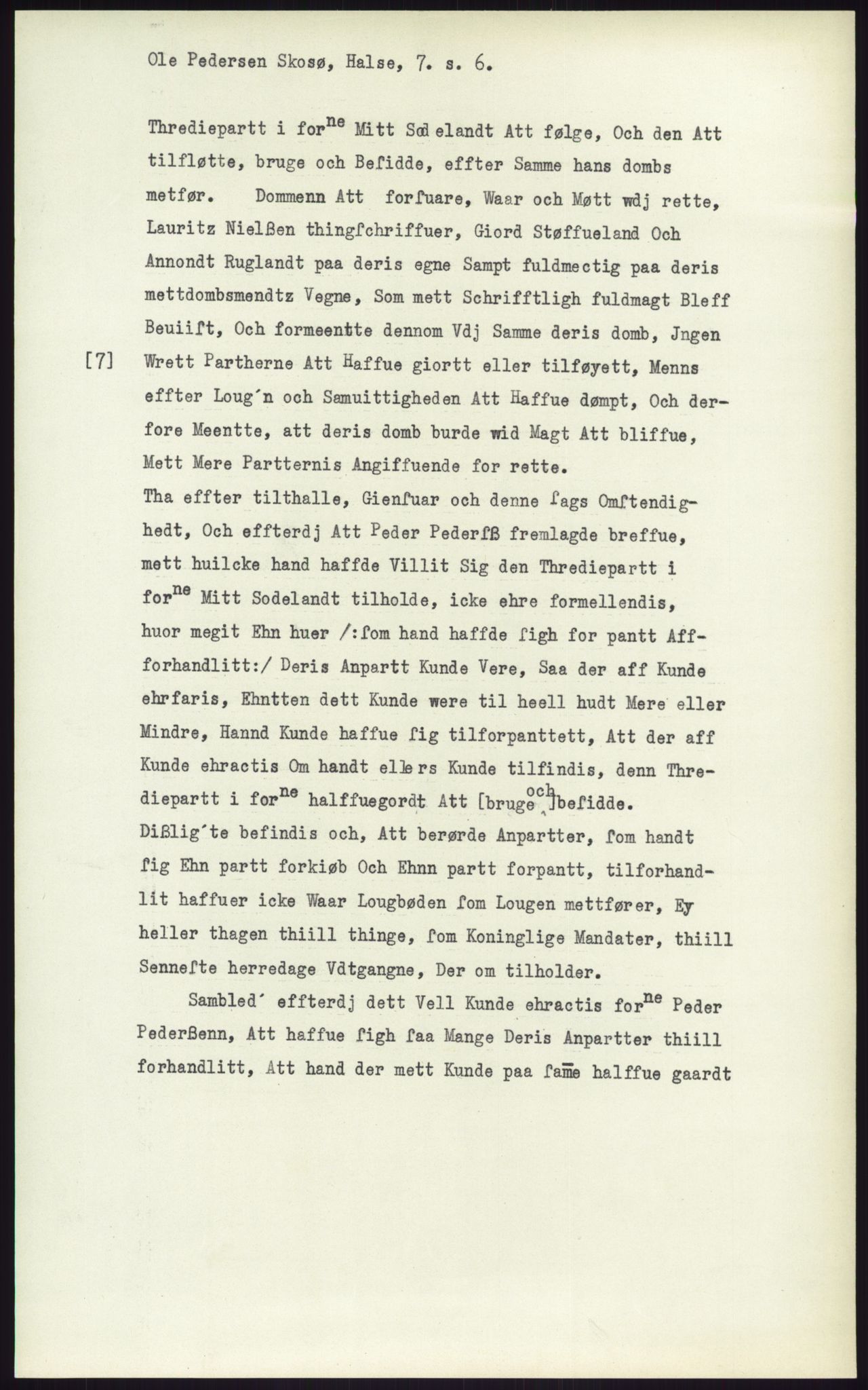 Samlinger til kildeutgivelse, Diplomavskriftsamlingen, AV/RA-EA-4053/H/Ha, p. 2860