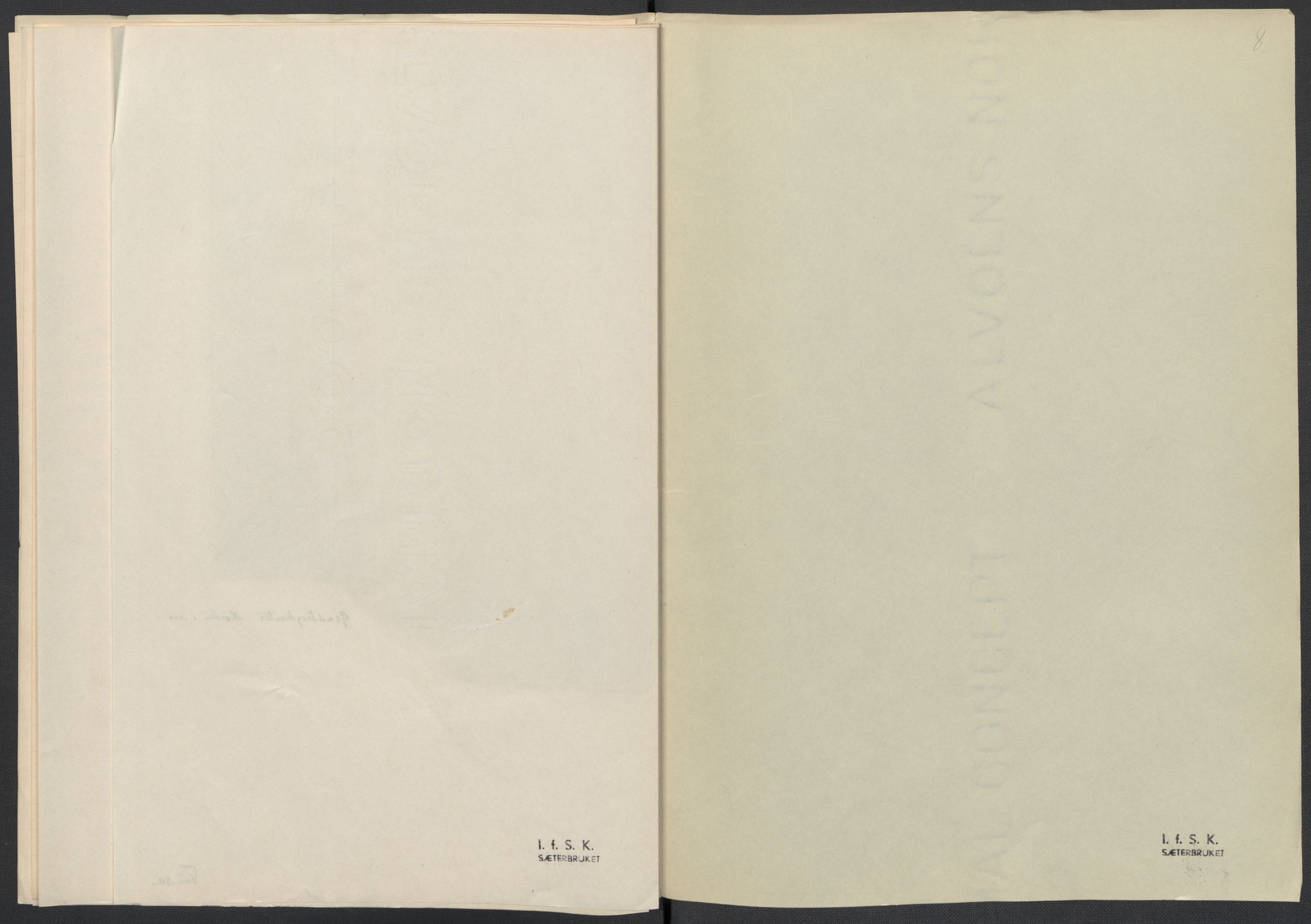 Instituttet for sammenlignende kulturforskning, AV/RA-PA-0424/F/Fc/L0010/0001: Eske B10: / Hordaland (perm XXV), 1932-1939, p. 8