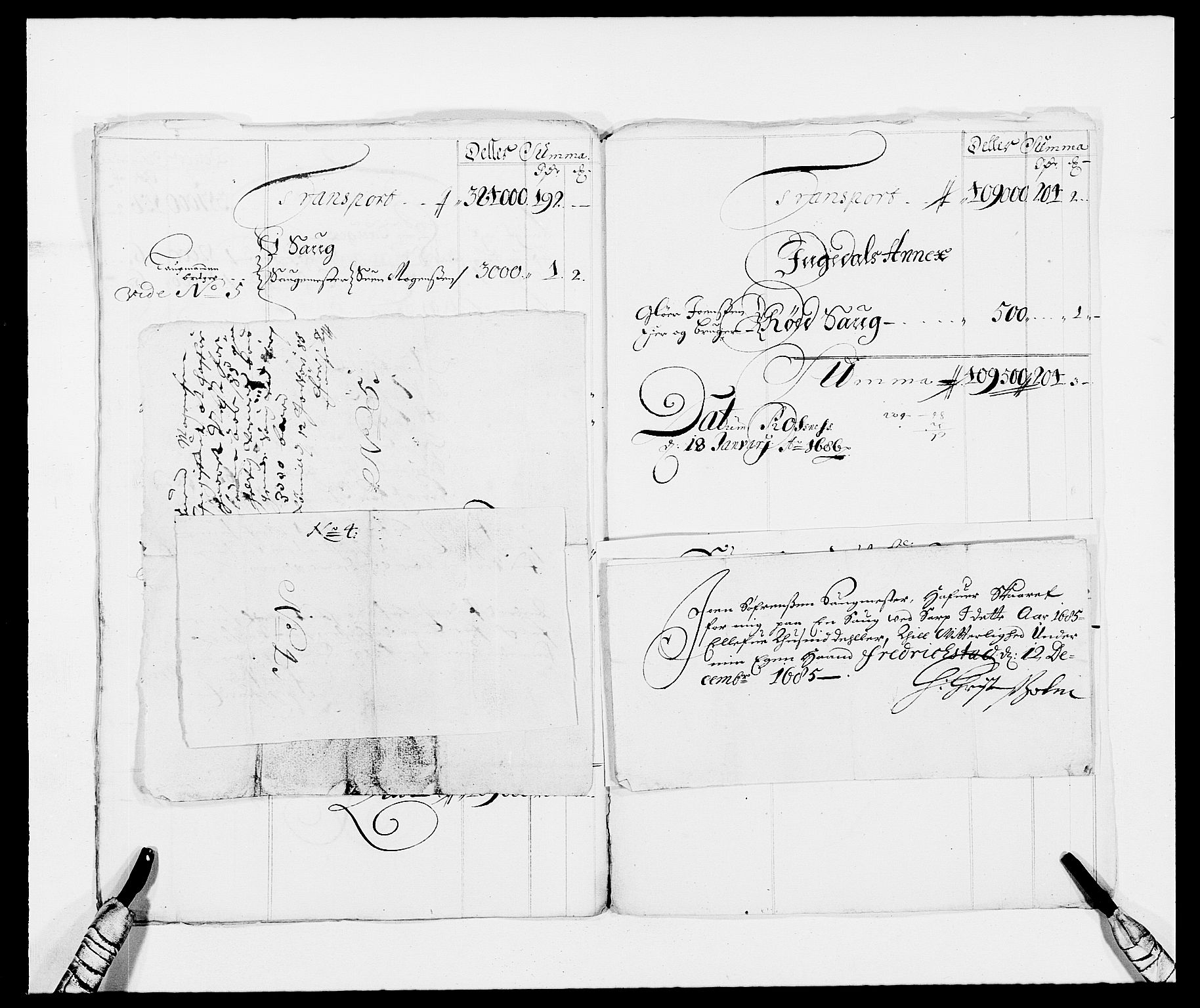 Rentekammeret inntil 1814, Reviderte regnskaper, Fogderegnskap, AV/RA-EA-4092/R01/L0006: Fogderegnskap Idd og Marker, 1685-1686, p. 166