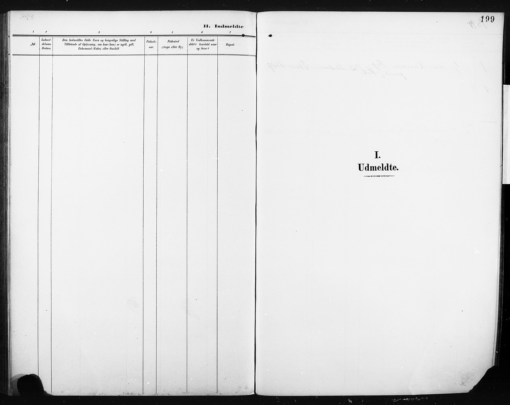 Eiker kirkebøker, SAKO/A-4/F/Fc/L0002: Parish register (official) no. III 2, 1889-1897, p. 199
