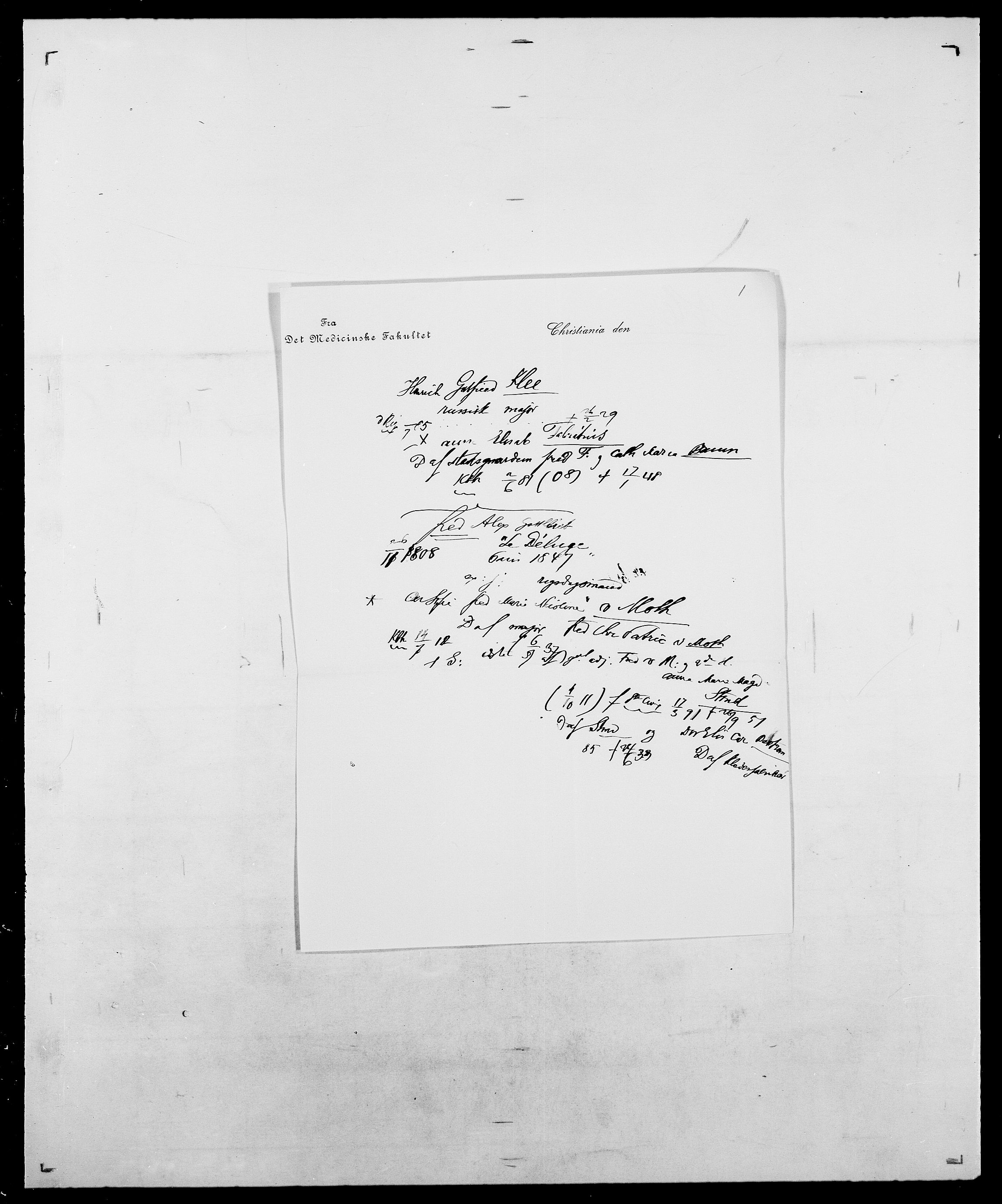 Delgobe, Charles Antoine - samling, AV/SAO-PAO-0038/D/Da/L0021: Klagenberg - Kristoft, p. 12