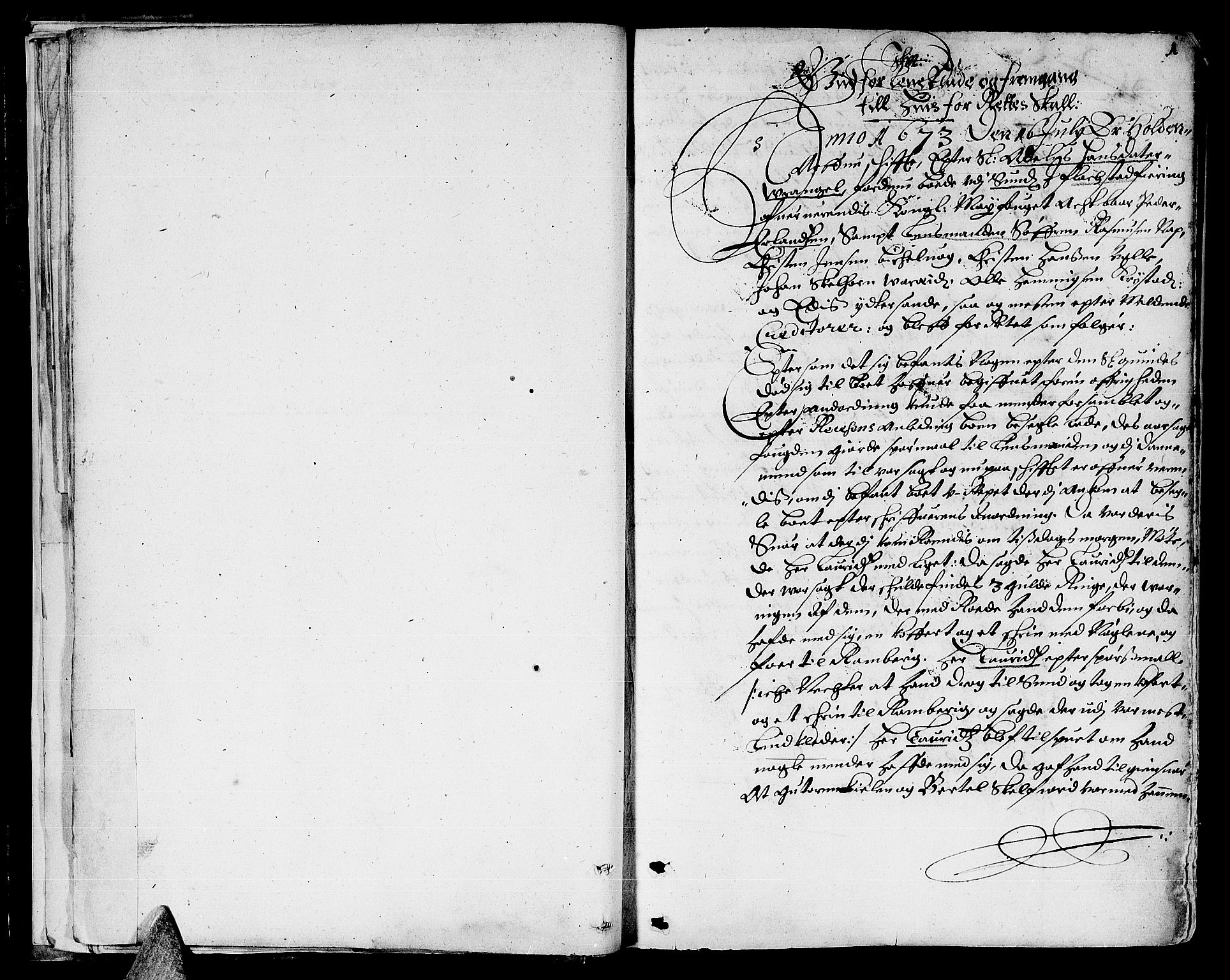 Lofoten sorenskriveri, AV/SAT-A-0017/1/3/3A/L0001: Skifteprotokoll, 1673-1694, p. 0b-1a