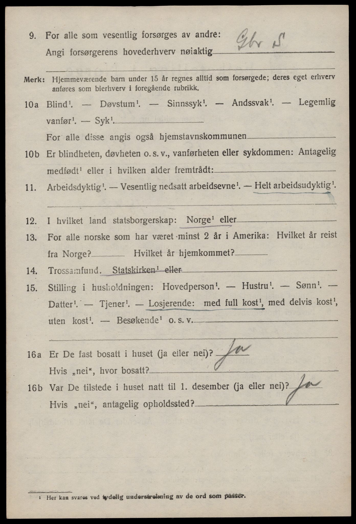 SAKO, 1920 census for Vinje, 1920, p. 1782