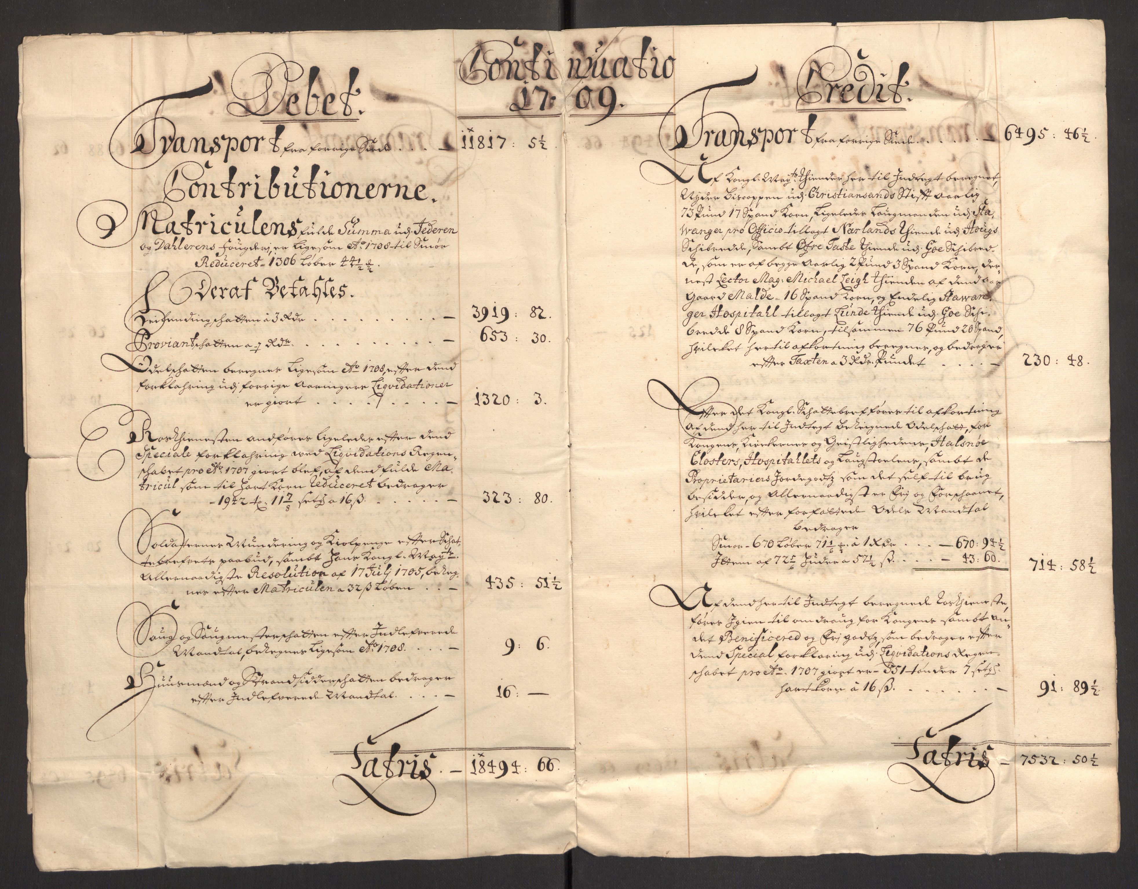 Rentekammeret inntil 1814, Reviderte regnskaper, Fogderegnskap, AV/RA-EA-4092/R46/L2734: Fogderegnskap Jæren og Dalane, 1709-1710, p. 18