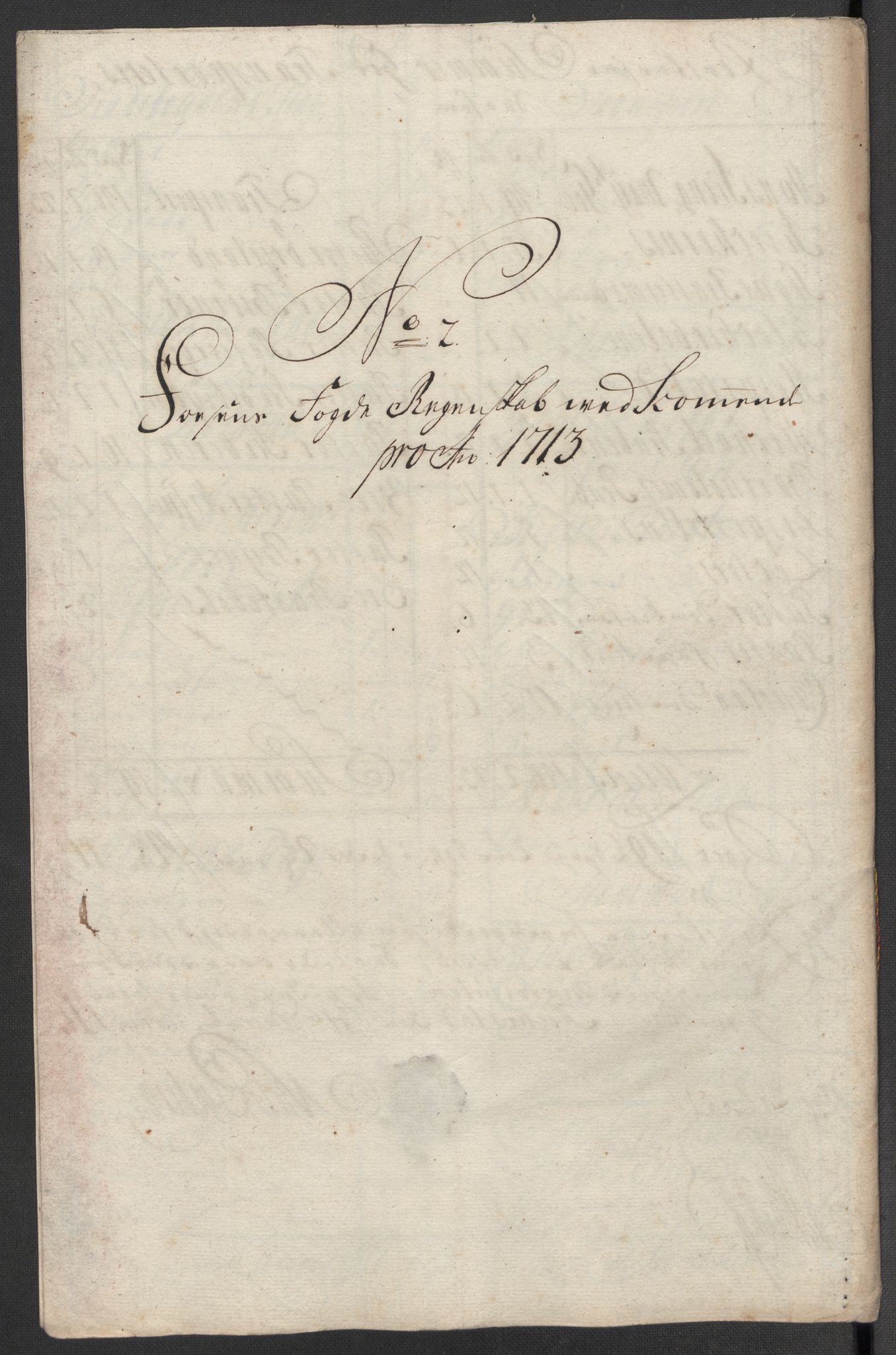 Rentekammeret inntil 1814, Reviderte regnskaper, Fogderegnskap, AV/RA-EA-4092/R57/L3861: Fogderegnskap Fosen, 1712-1713, p. 323