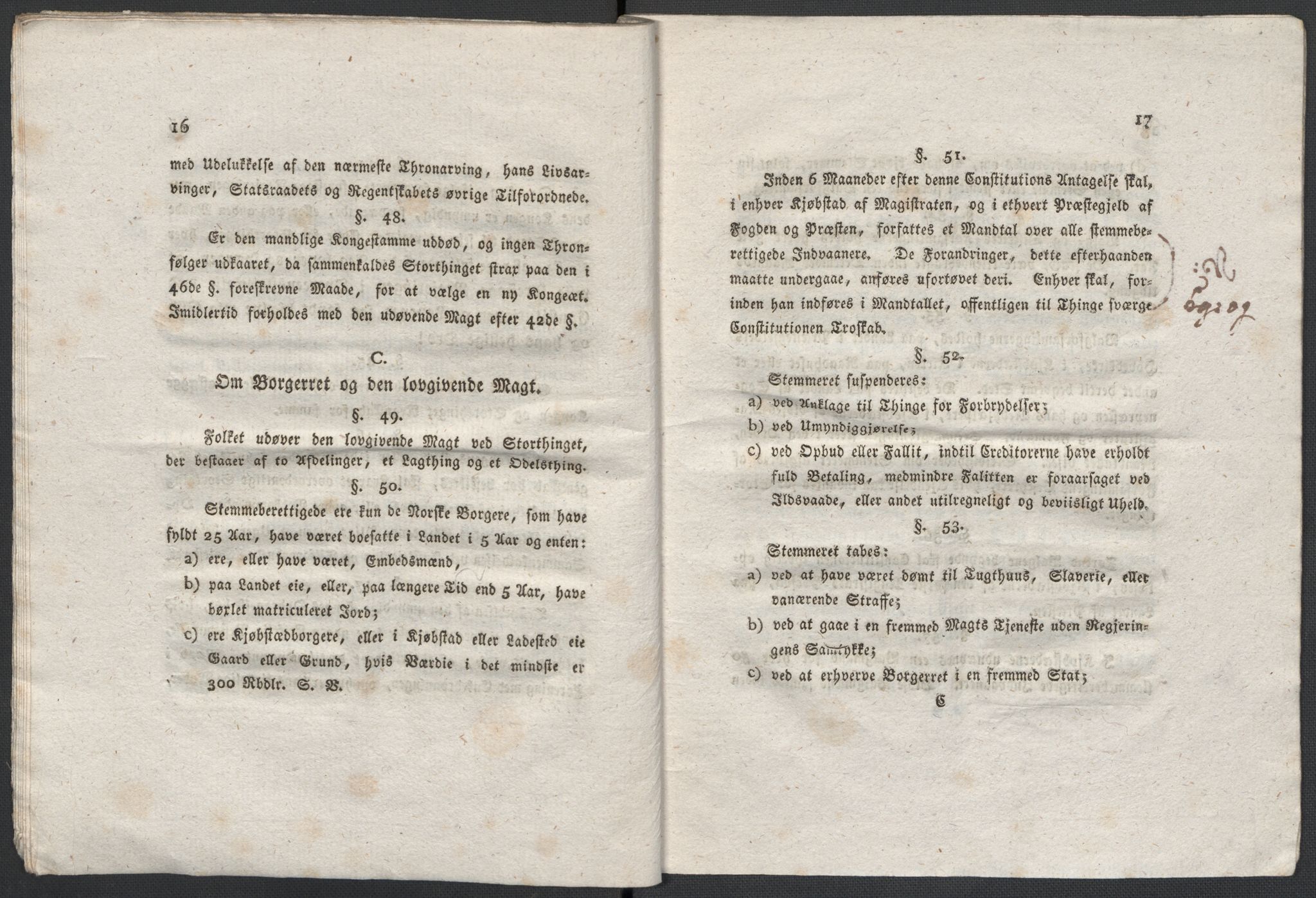 Christie, Wilhelm Frimann Koren, AV/RA-PA-0014/F/L0004: Christies dokumenter fra 1814, 1814, p. 34