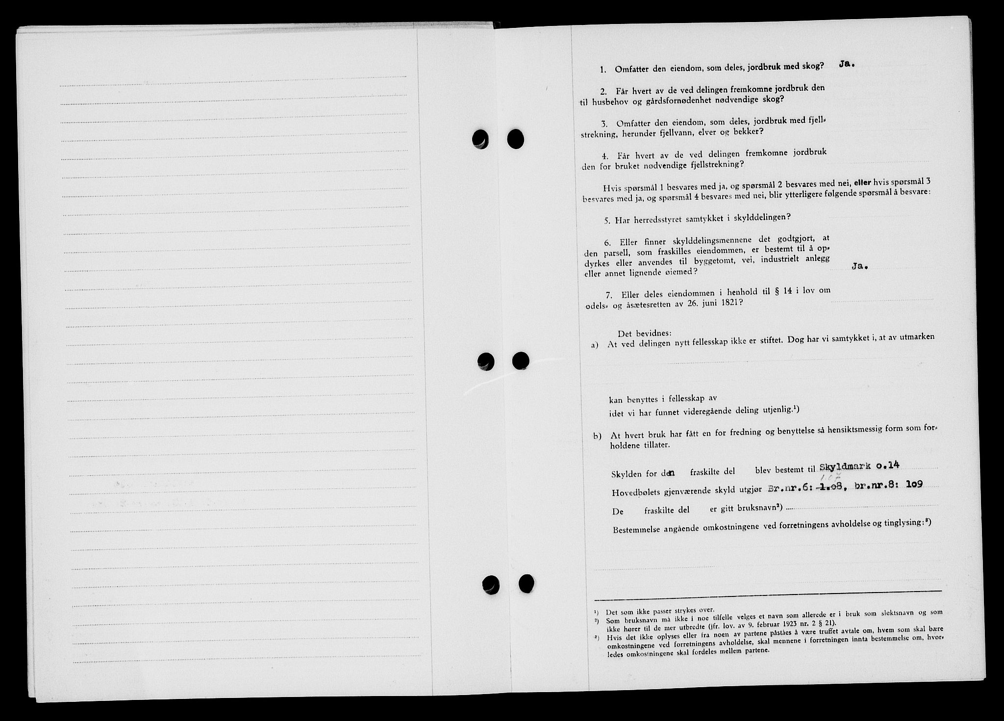 Flekkefjord sorenskriveri, SAK/1221-0001/G/Gb/Gba/L0059: Mortgage book no. A-7, 1944-1945, Diary no: : 222/1944
