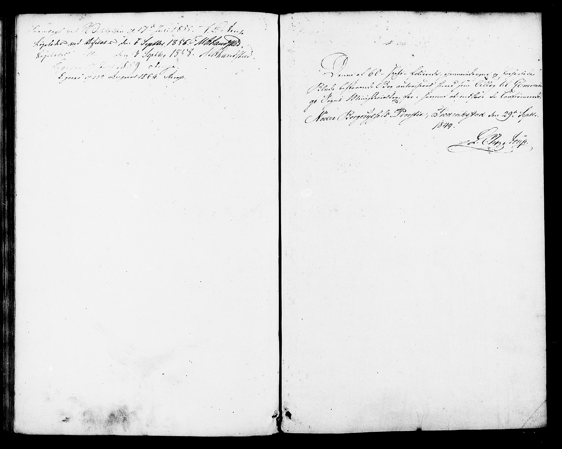 Glemmen prestekontor Kirkebøker, SAO/A-10908/F/Fa/L0006: Parish register (official) no. 6, 1849-1865