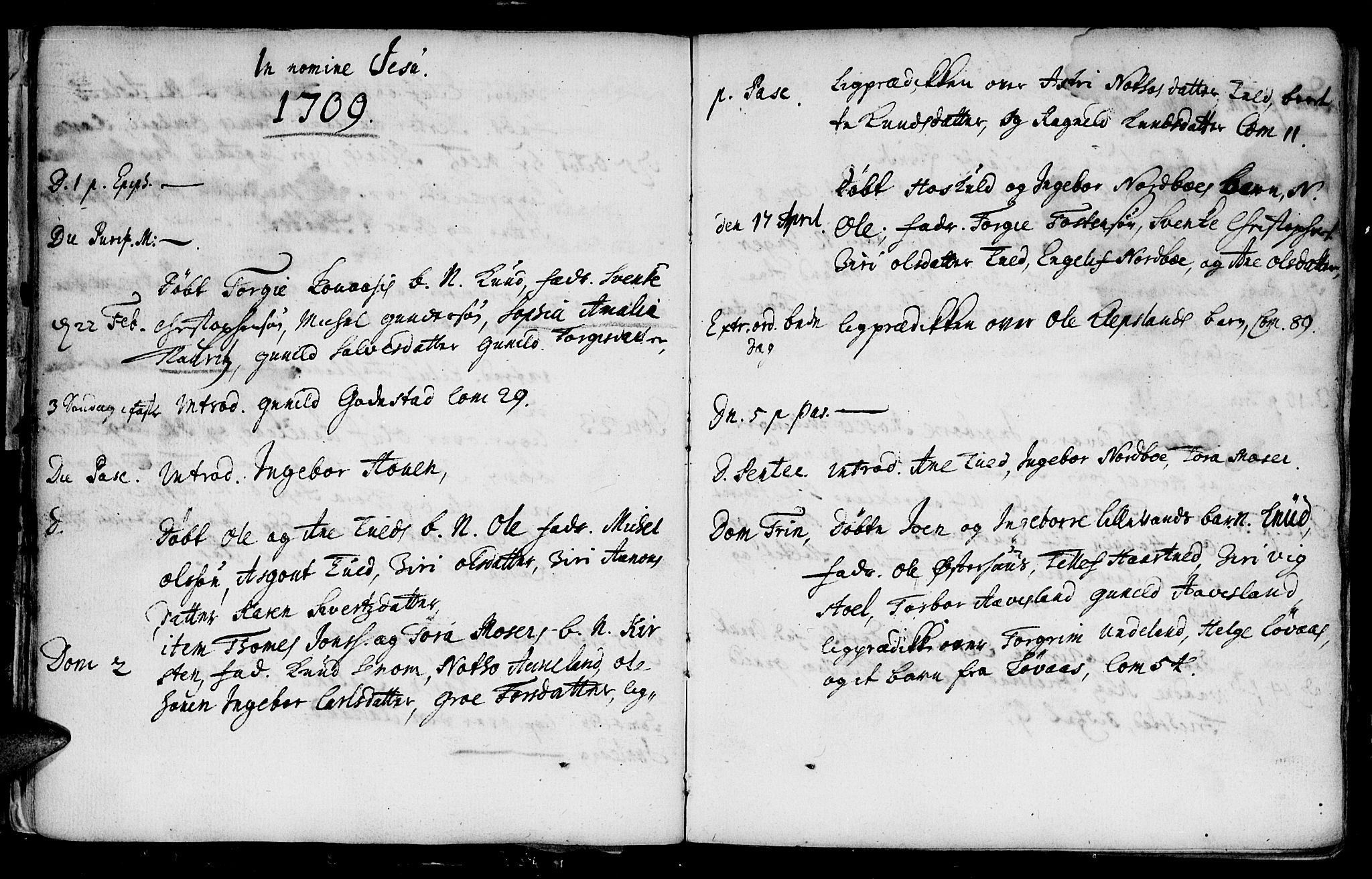 Evje sokneprestkontor, SAK/1111-0008/F/Fa/Faa/L0001: Parish register (official) no. A 1, 1705-1760, p. 15