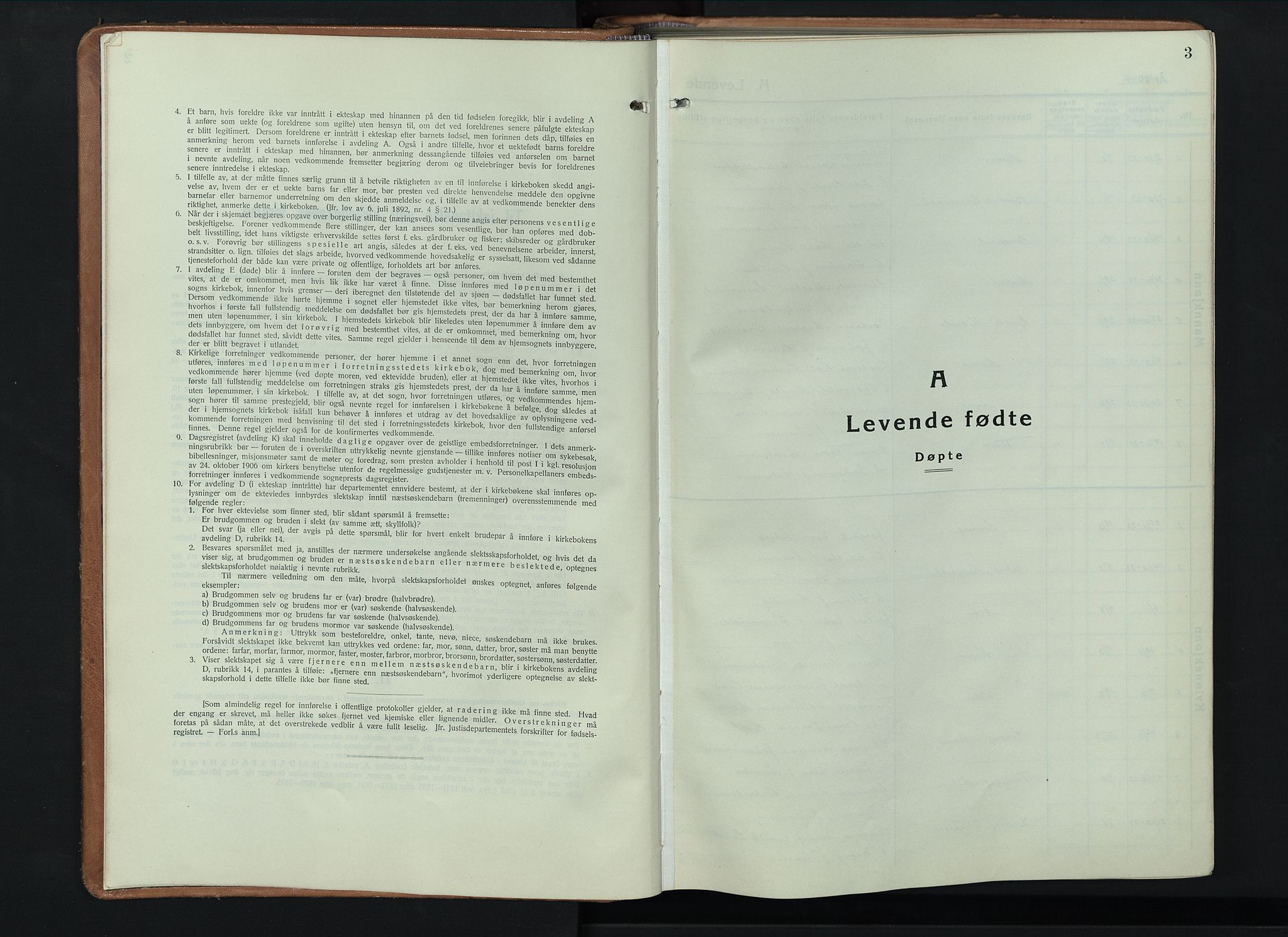 Furnes prestekontor, SAH/PREST-012/L/La/L0002: Parish register (copy) no. 2, 1934-1956, p. 3