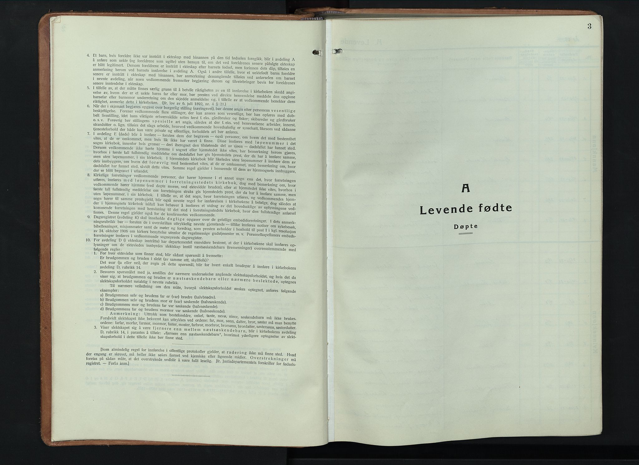 Furnes prestekontor, AV/SAH-PREST-012/L/La/L0002: Parish register (copy) no. 2, 1934-1956, p. 3