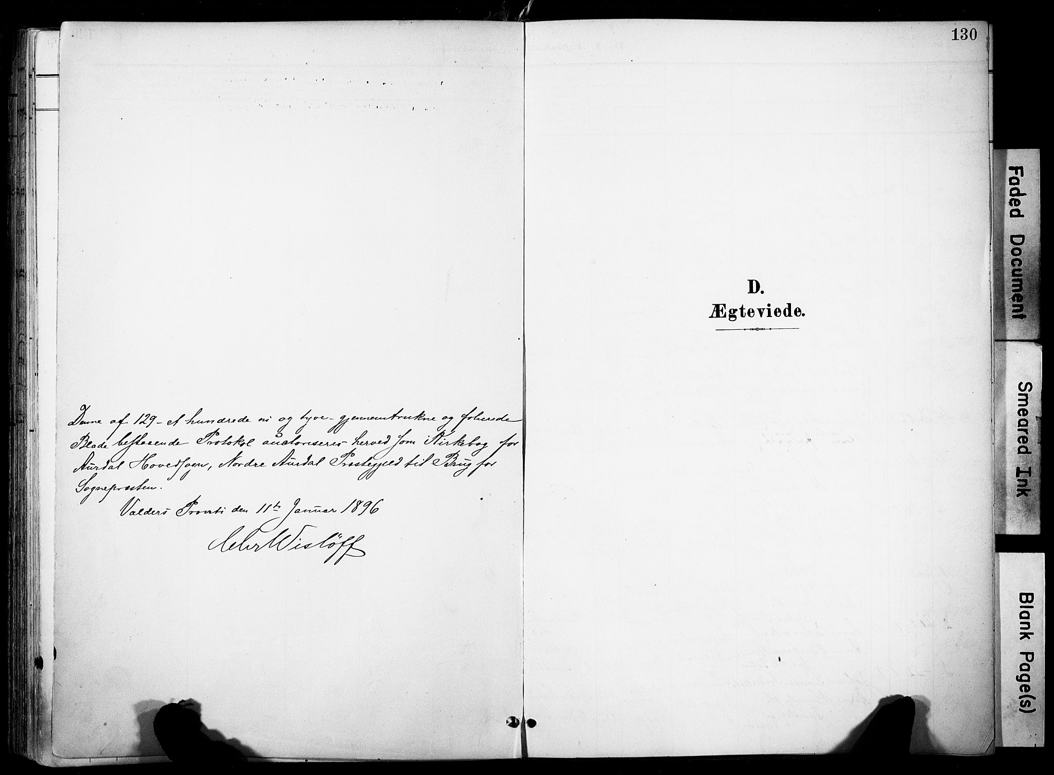Nord-Aurdal prestekontor, SAH/PREST-132/H/Ha/Haa/L0014: Parish register (official) no. 14, 1896-1912, p. 130