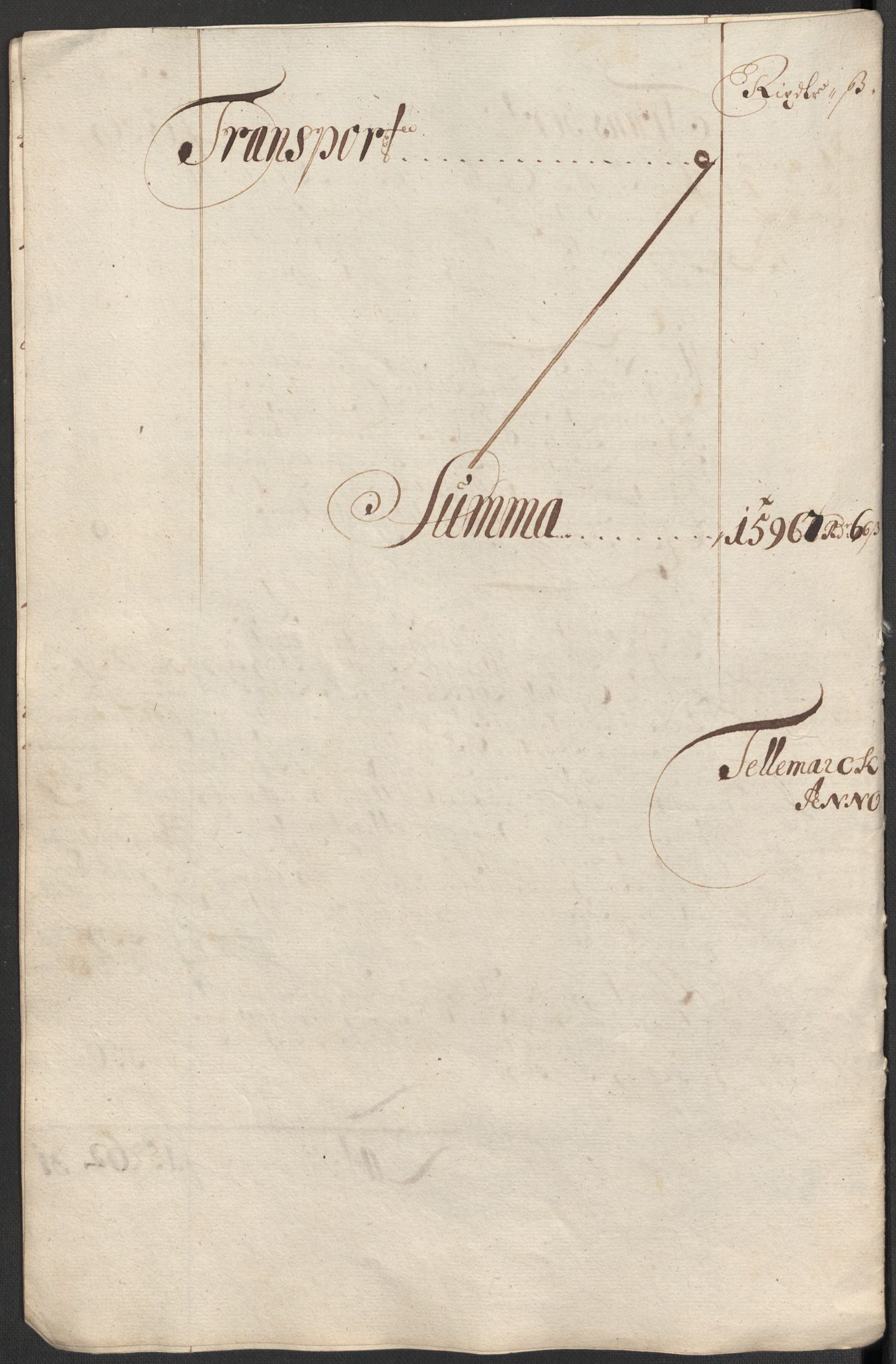 Rentekammeret inntil 1814, Reviderte regnskaper, Fogderegnskap, AV/RA-EA-4092/R35/L2089: Fogderegnskap Øvre og Nedre Telemark, 1690-1692, p. 17