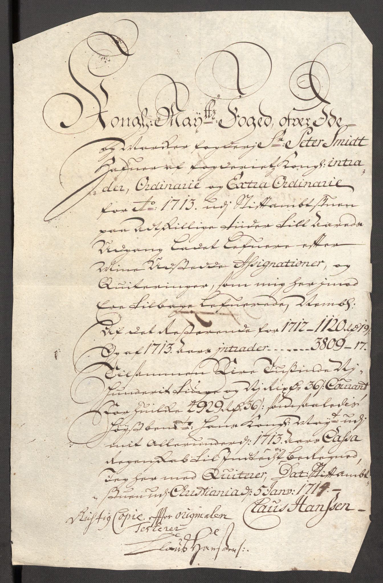 Rentekammeret inntil 1814, Reviderte regnskaper, Fogderegnskap, AV/RA-EA-4092/R01/L0022: Fogderegnskap Idd og Marker, 1713-1714, p. 256