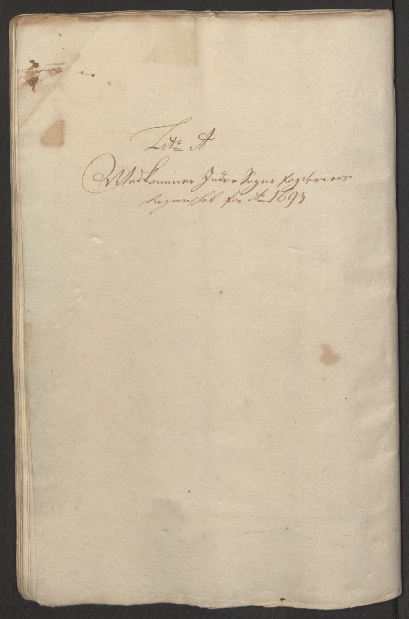 Rentekammeret inntil 1814, Reviderte regnskaper, Fogderegnskap, RA/EA-4092/R52/L3307: Fogderegnskap Sogn, 1693-1694, p. 36