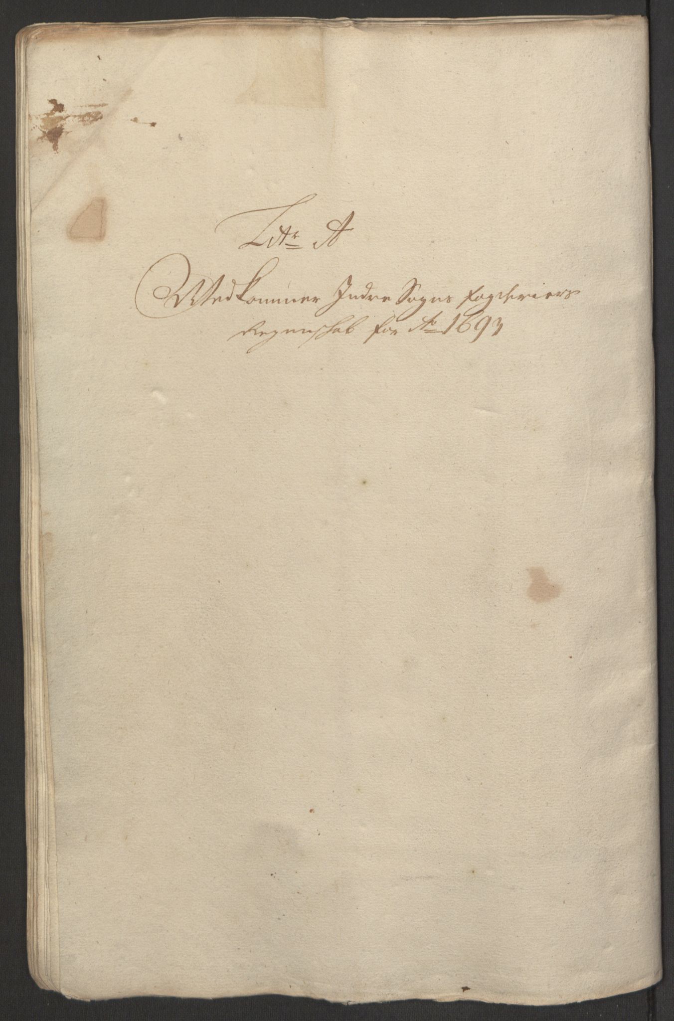 Rentekammeret inntil 1814, Reviderte regnskaper, Fogderegnskap, AV/RA-EA-4092/R52/L3307: Fogderegnskap Sogn, 1693-1694, p. 36