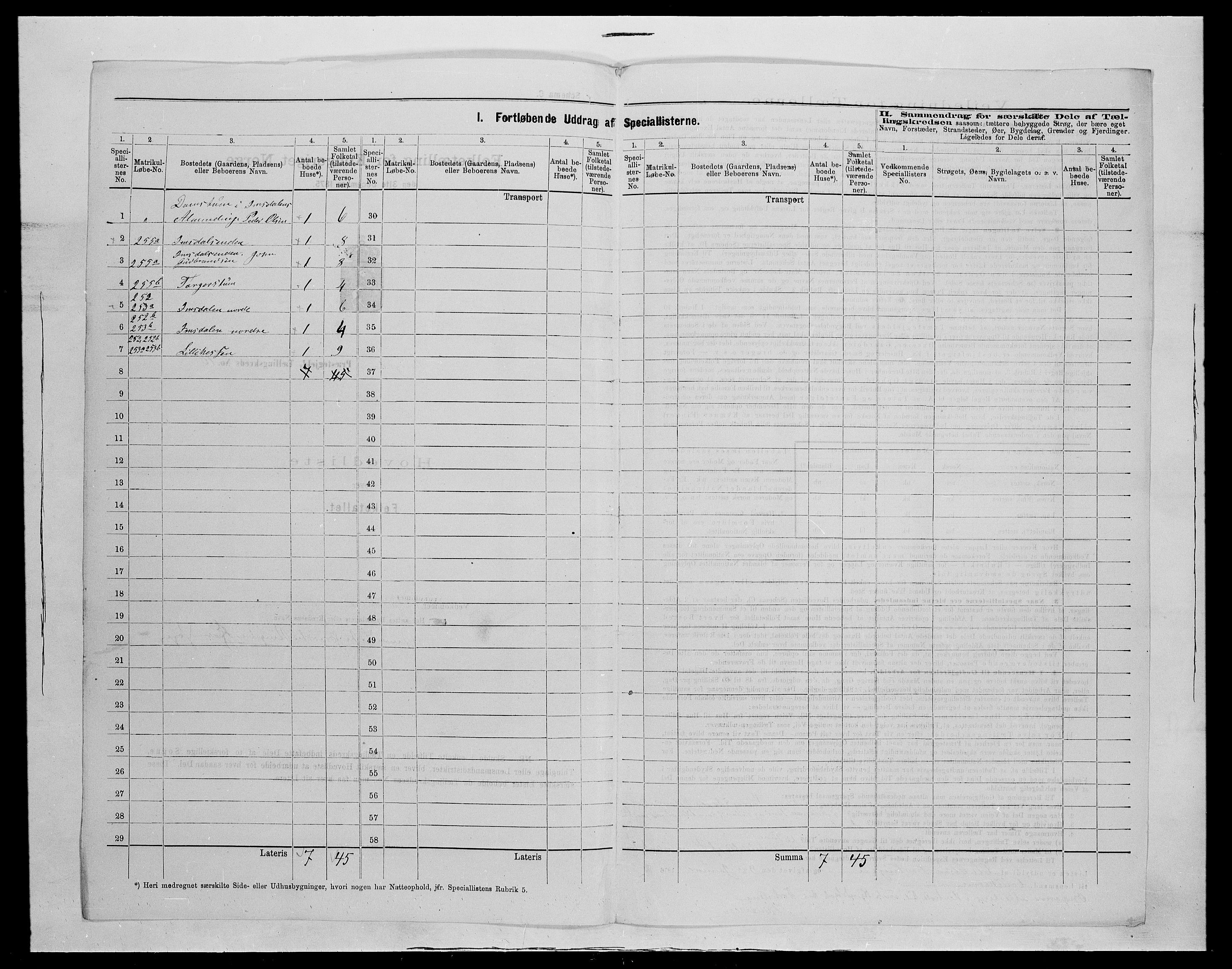 SAH, 1875 census for 0520P Ringebu, 1875, p. 43