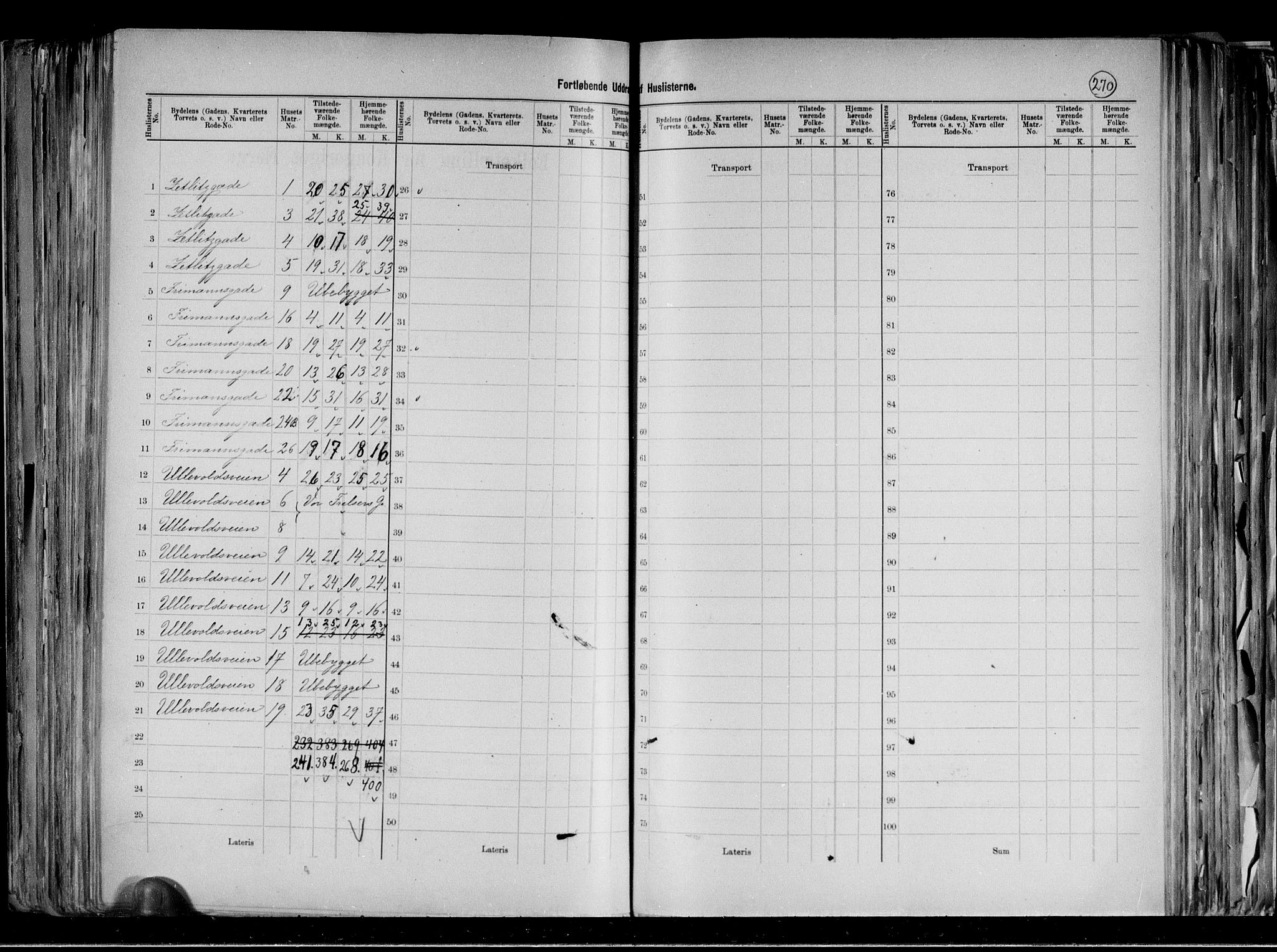 RA, 1891 census for 0301 Kristiania, 1891, p. 62609