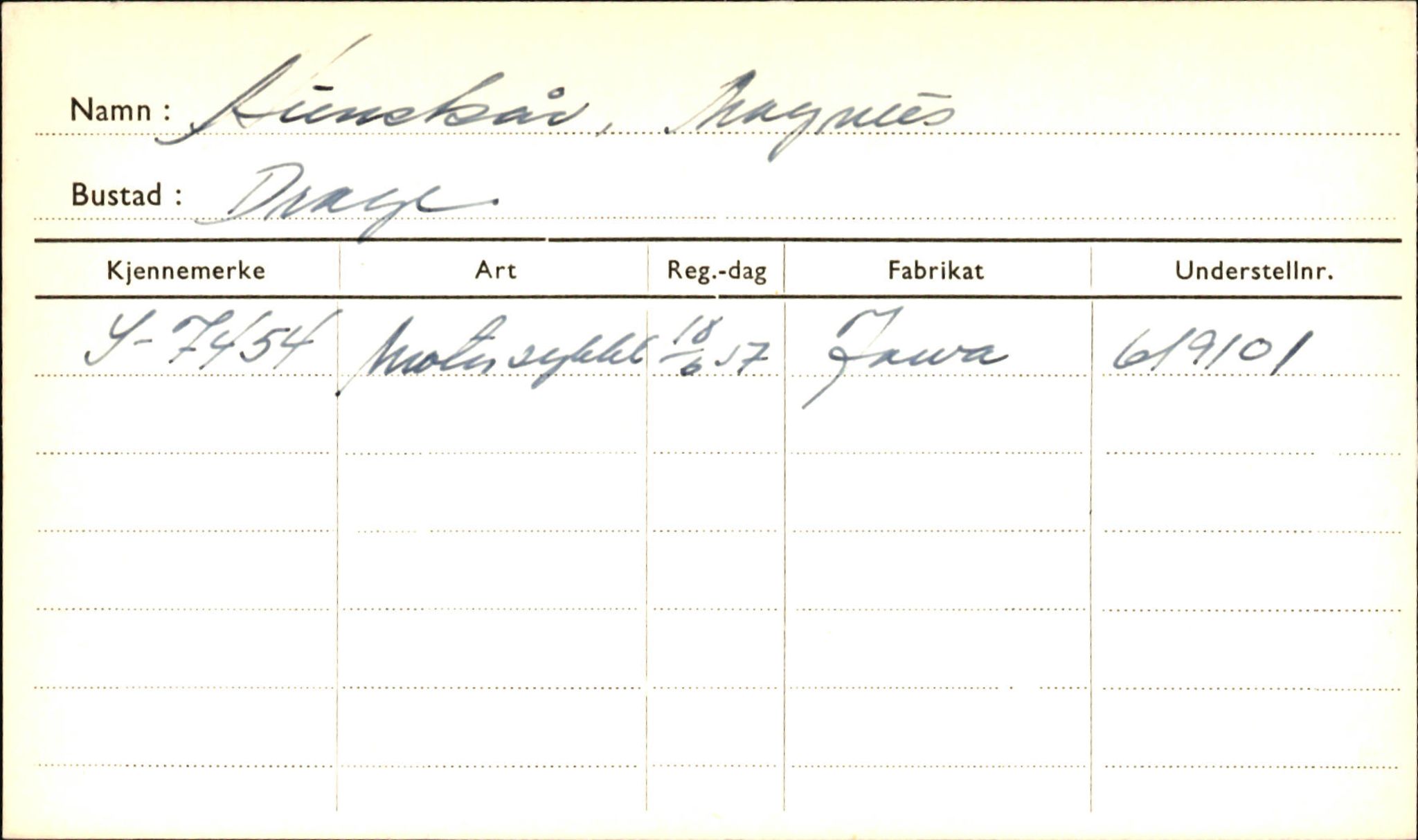 Statens vegvesen, Sogn og Fjordane vegkontor, SAB/A-5301/4/F/L0001A: Eigarregister Fjordane til 1.6.1961, 1930-1961, p. 767