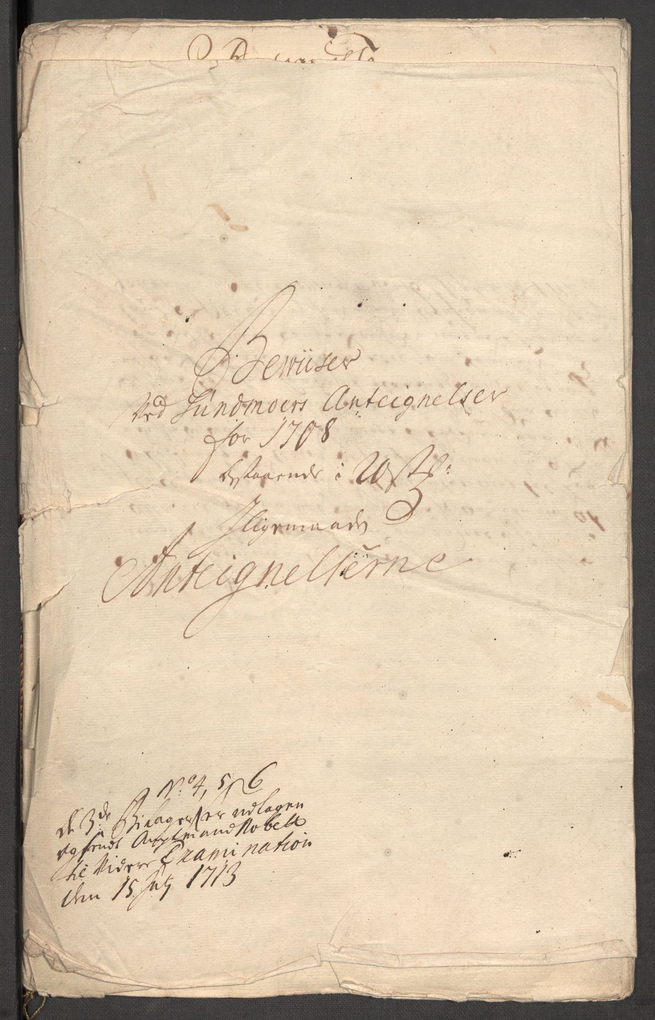 Rentekammeret inntil 1814, Reviderte regnskaper, Fogderegnskap, AV/RA-EA-4092/R54/L3562: Fogderegnskap Sunnmøre, 1708-1709, p. 146