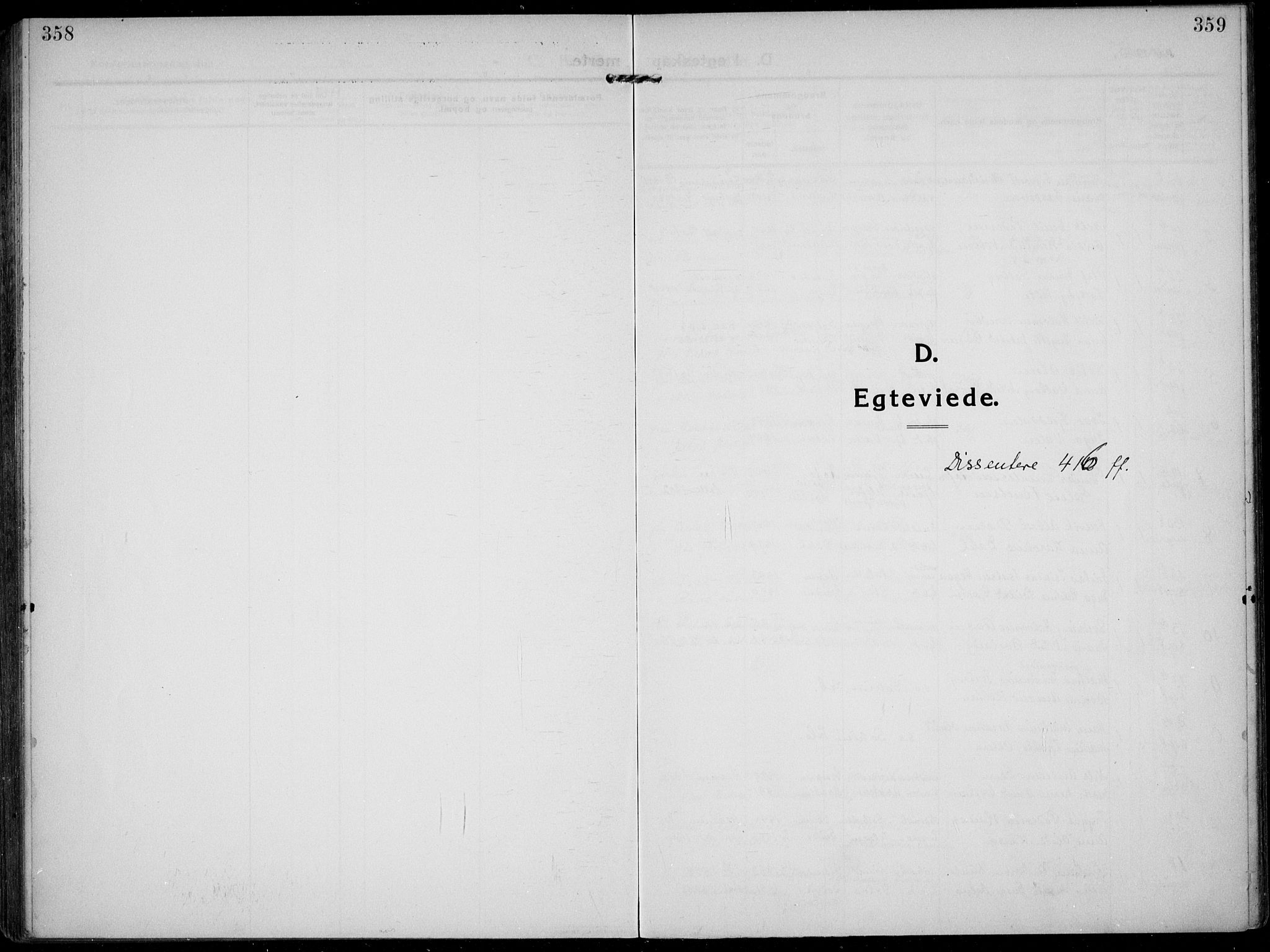 Solum kirkebøker, SAKO/A-306/F/Fb/L0004: Parish register (official) no. II 4, 1913-1924, p. 358-359